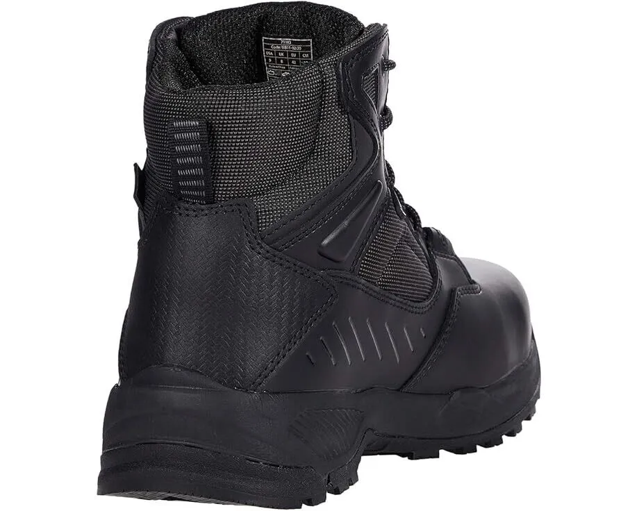 Ace Defender 6 NCT Work Boot Men's US 8.5 Black Leather Nano Toe Boots ZPO2068
