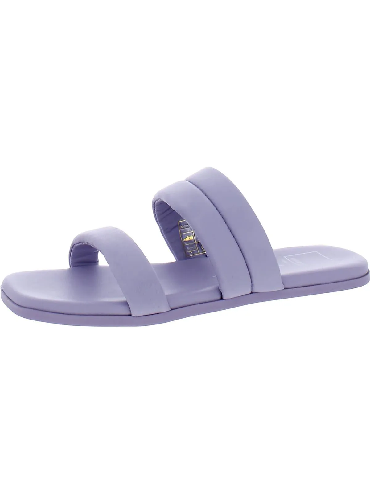 Adore Womens Leather Slip On Slide Sandals