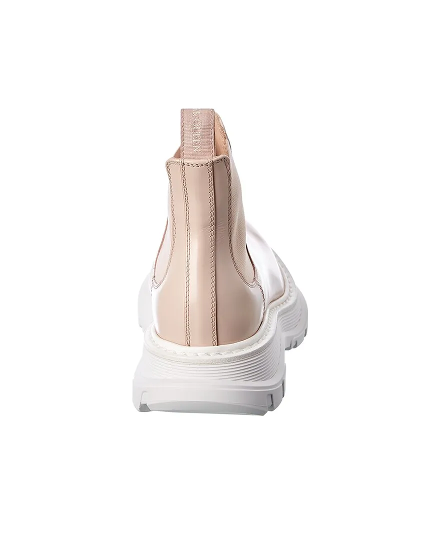 Alexander McQueen Tread Slick Leather Boot