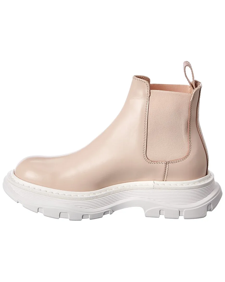 Alexander McQueen Tread Slick Leather Boot