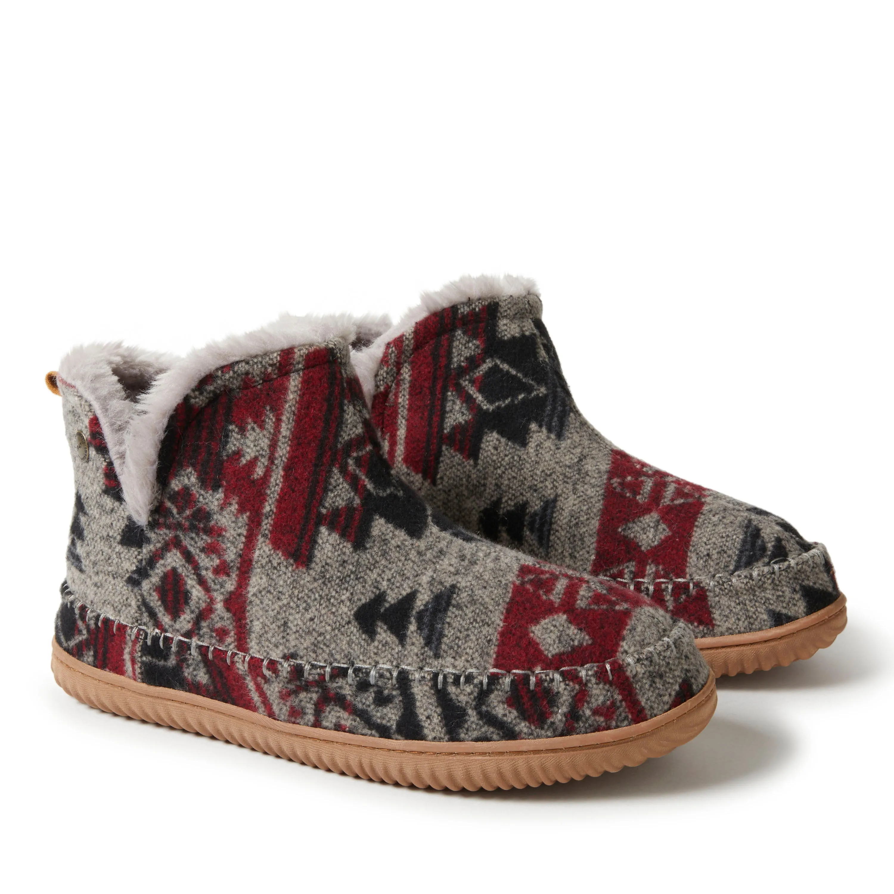 Alpine by Dearfoams Men��s Brixen Bootie Slipper