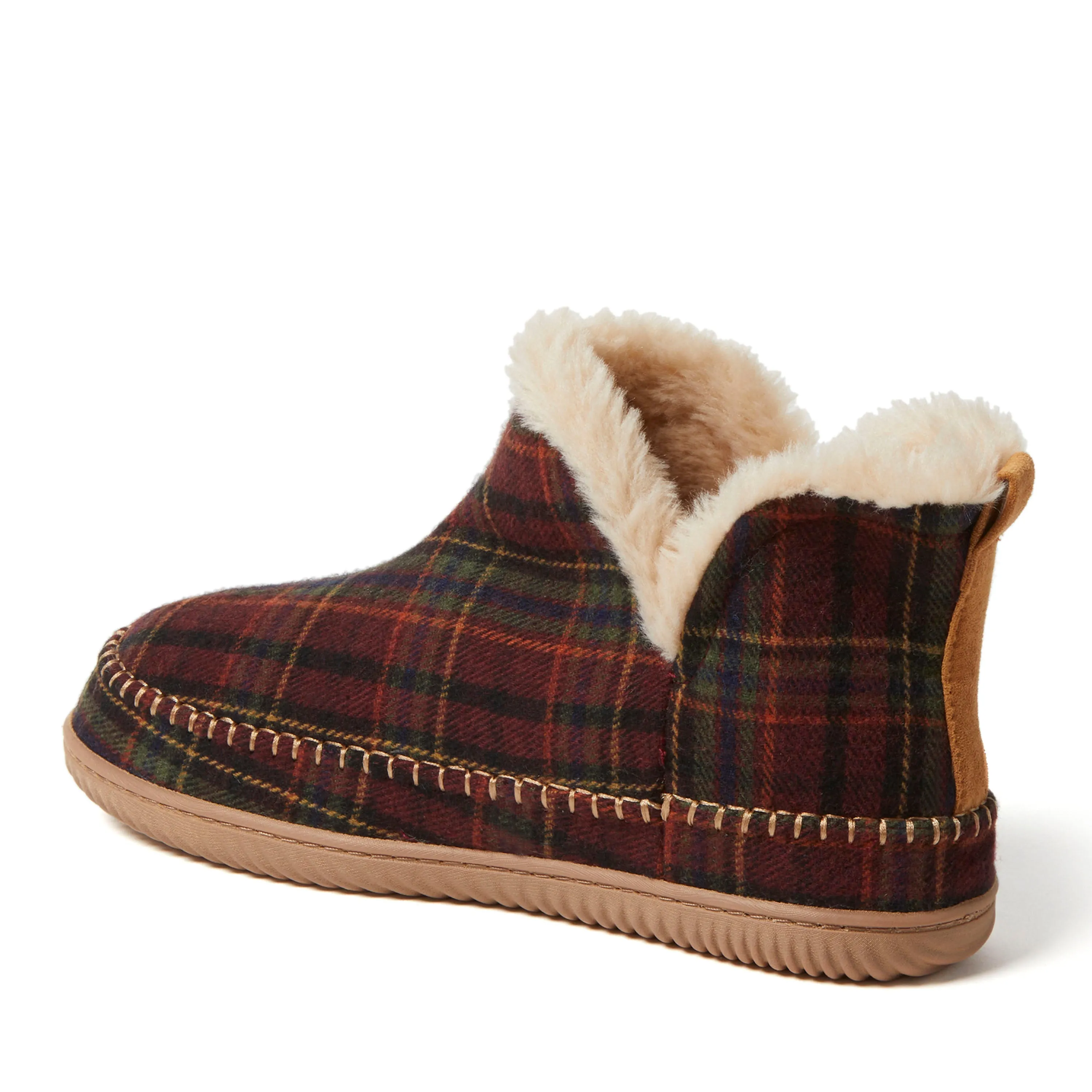 Alpine by Dearfoams Men��s Brixen Bootie Slipper
