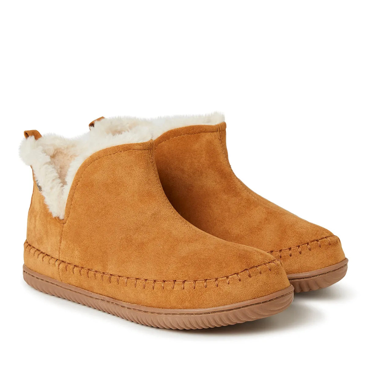 Alpine by Dearfoams Men��s Brixen Bootie Slipper