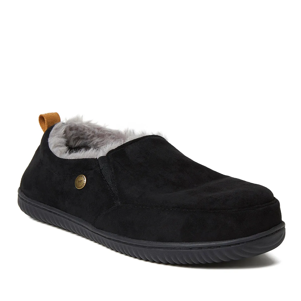 Alpine by Dearfoams Men��s Zurich Closed Back Indoor/Outdoor Slipper
