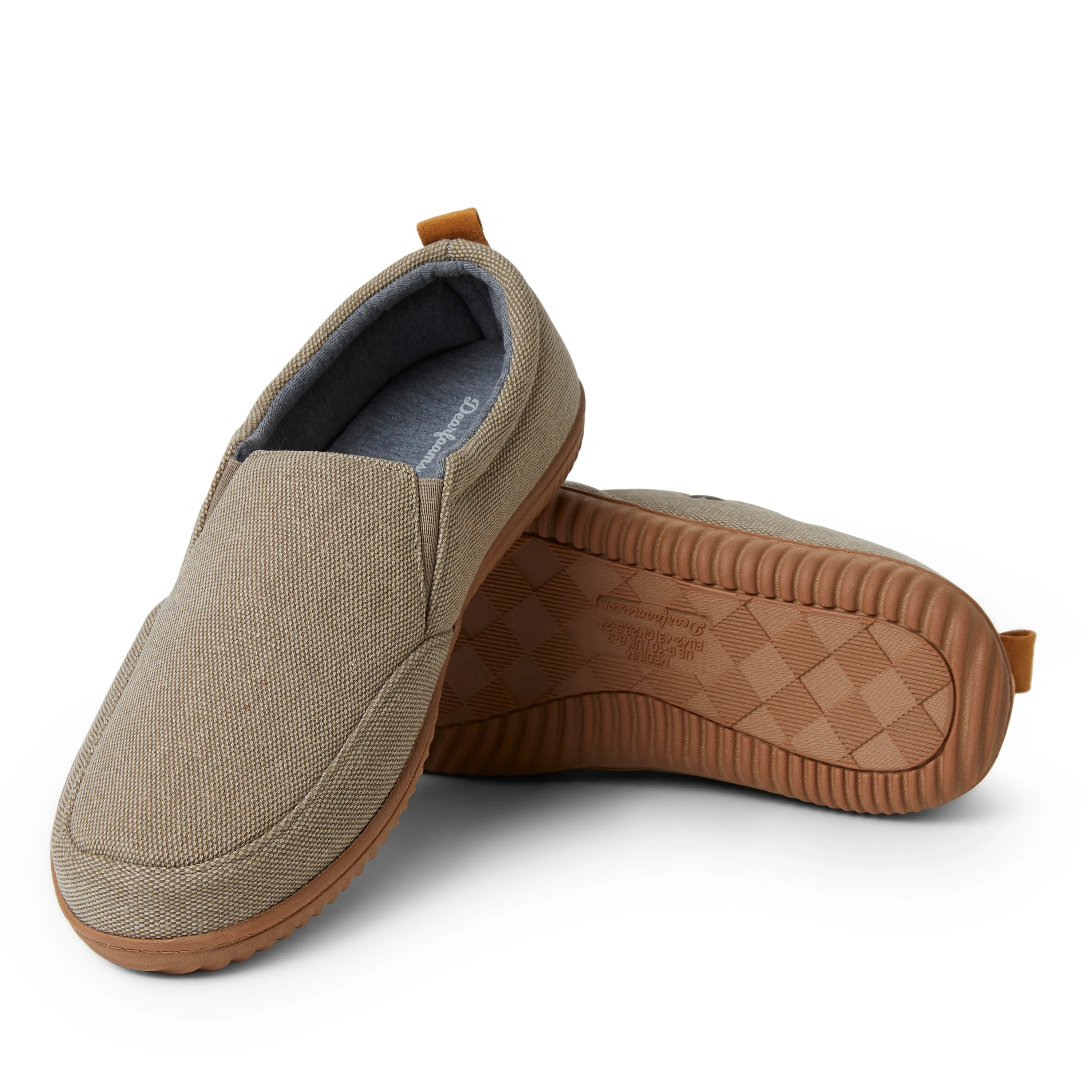 Alpine by Dearfoams Men��s Zurich Closed Back Indoor/Outdoor Slipper