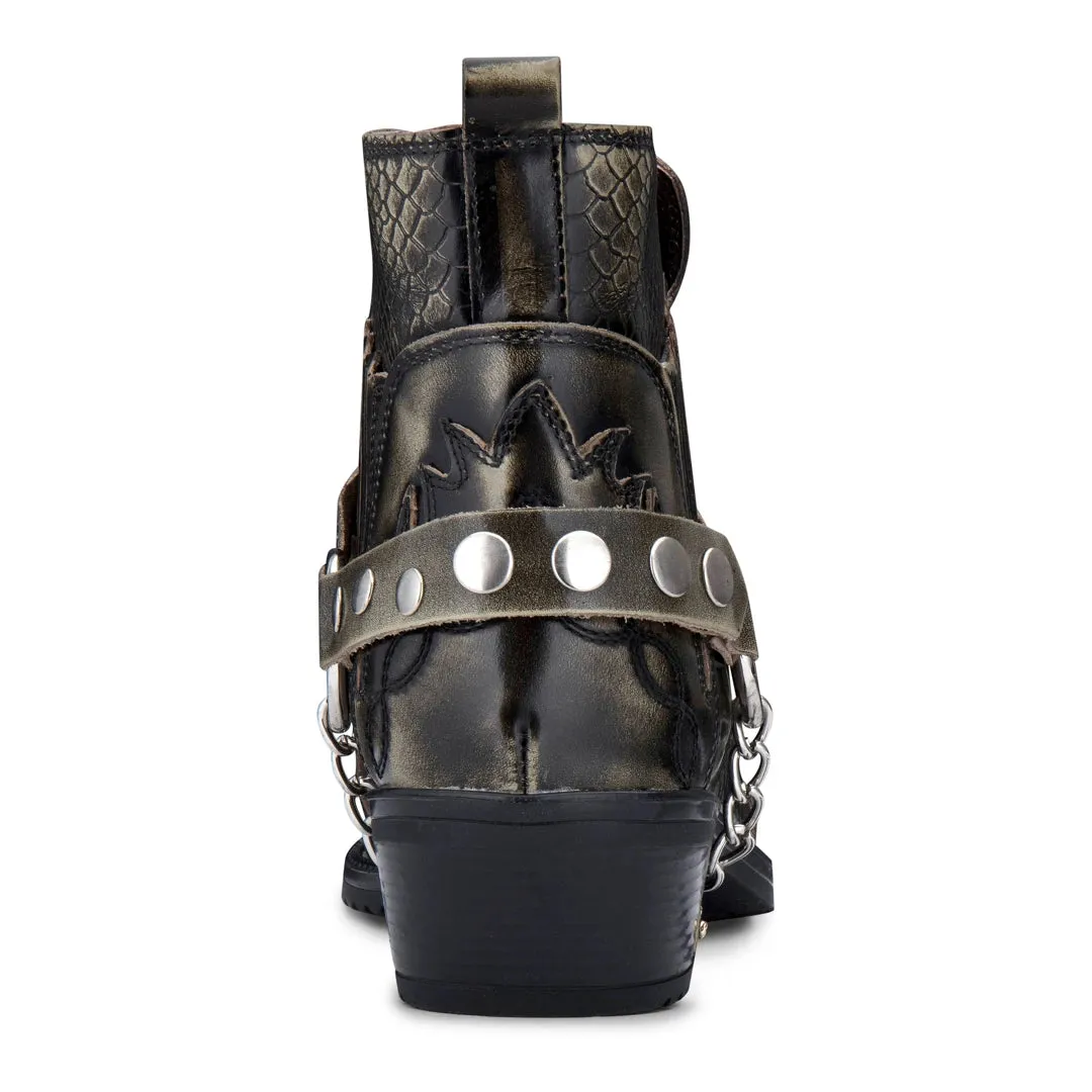 Ankle Cowboy Real Leather Wincklepickers Boots