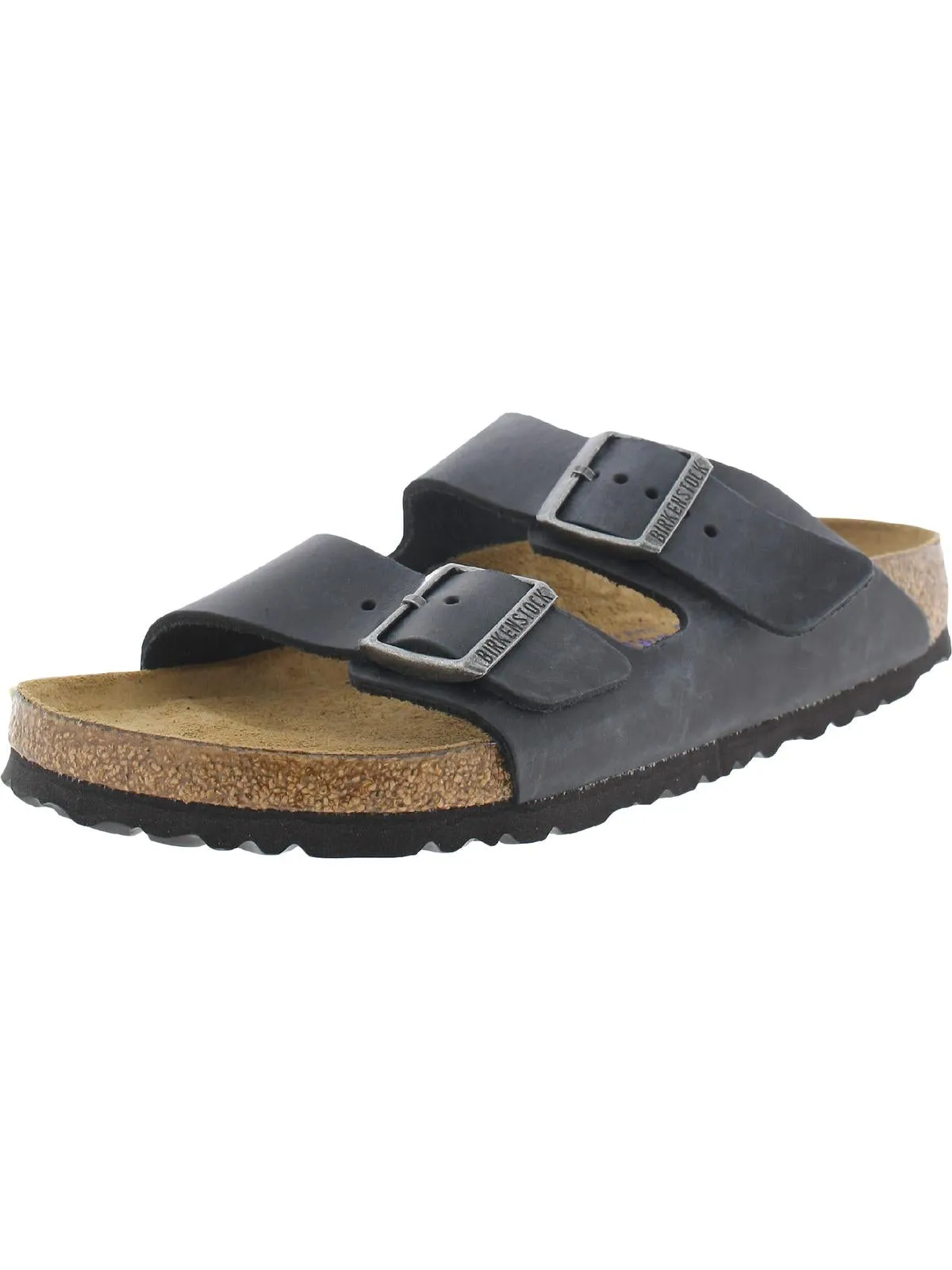 Arizona Womens Leather Banded Flatform Sandals