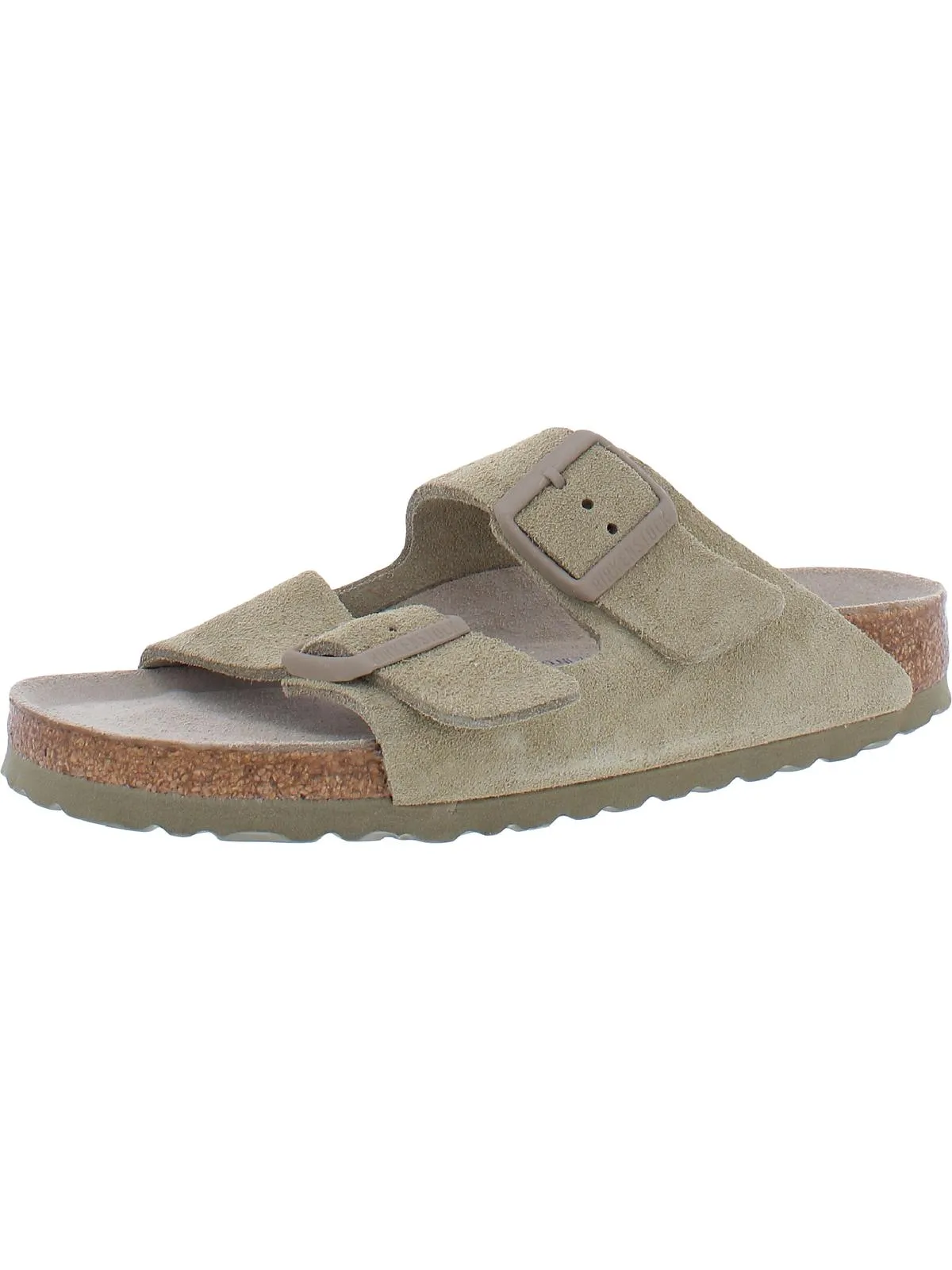 Arizona Womens Leather Banded Flatform Sandals