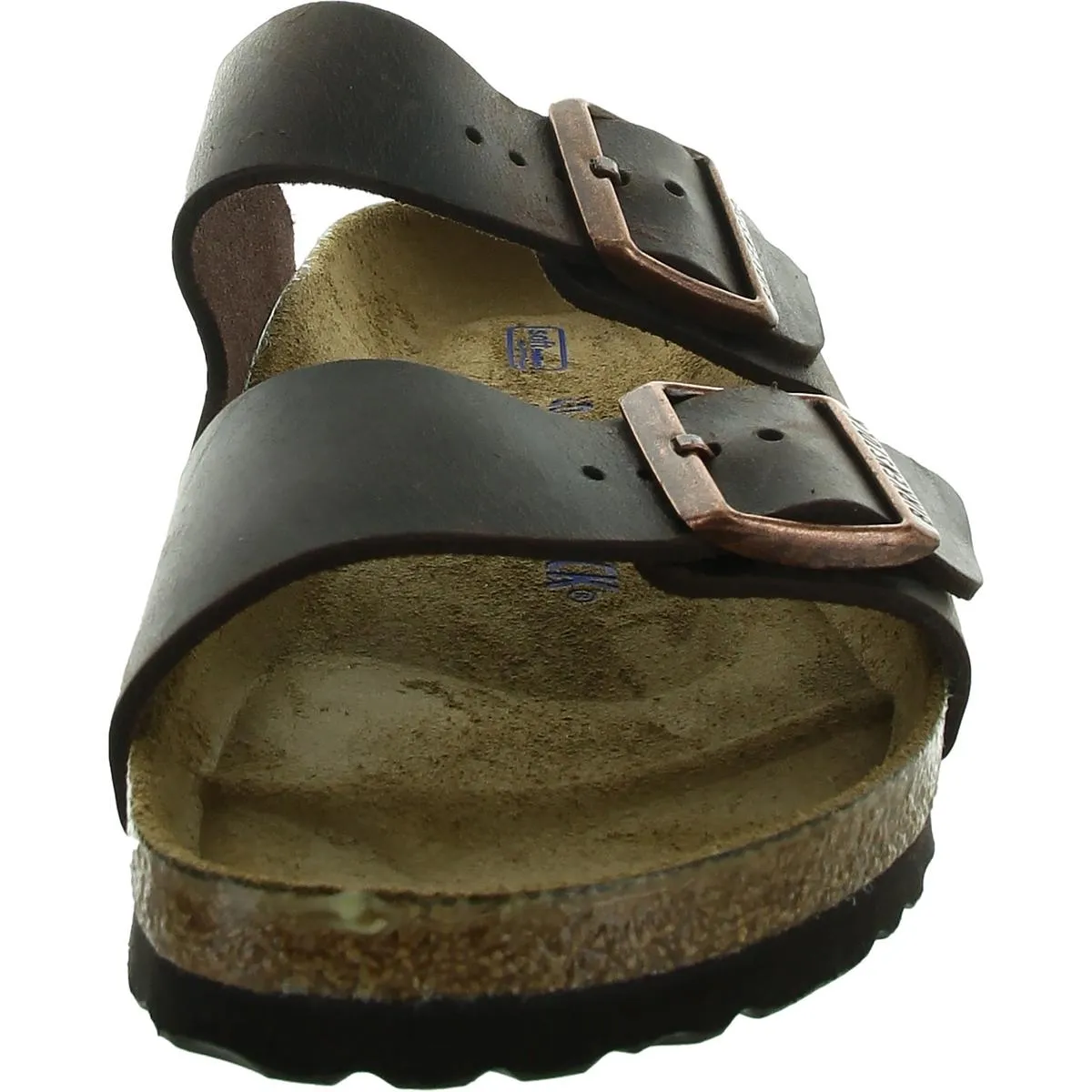 Arizona Womens Leather Banded Flatform Sandals