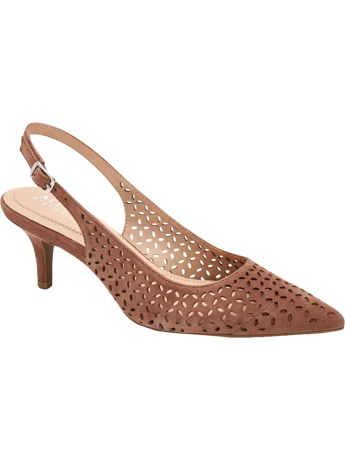 Babbsy Womens Padded Insole Pointed Toe Dress Pumps