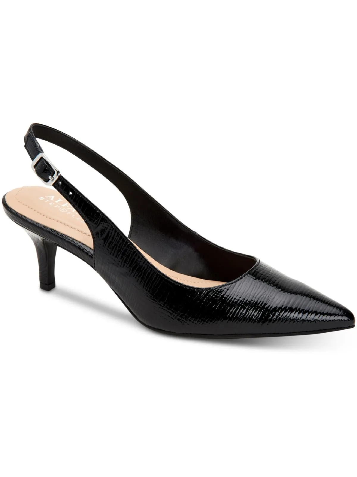 Babbsy Womens Padded Insole Pointed Toe Dress Pumps