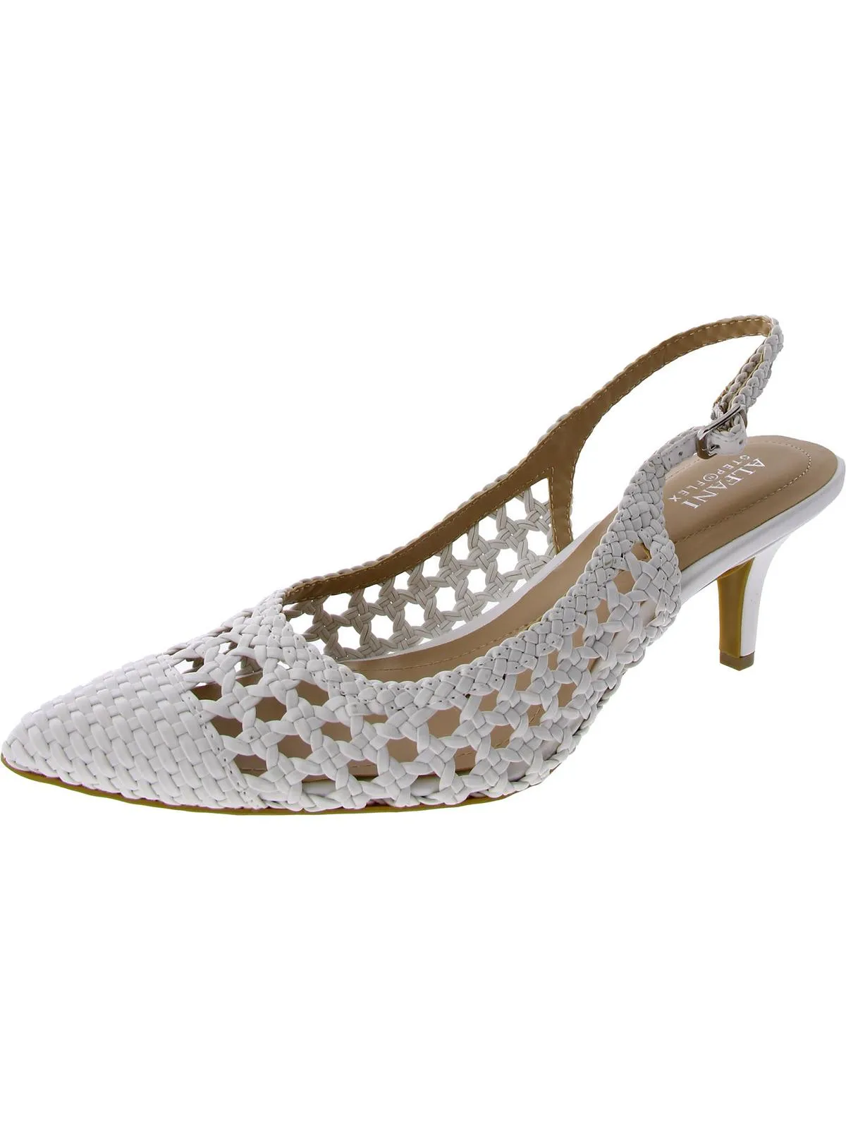 Babbsy Womens Padded Insole Pointed Toe Dress Pumps