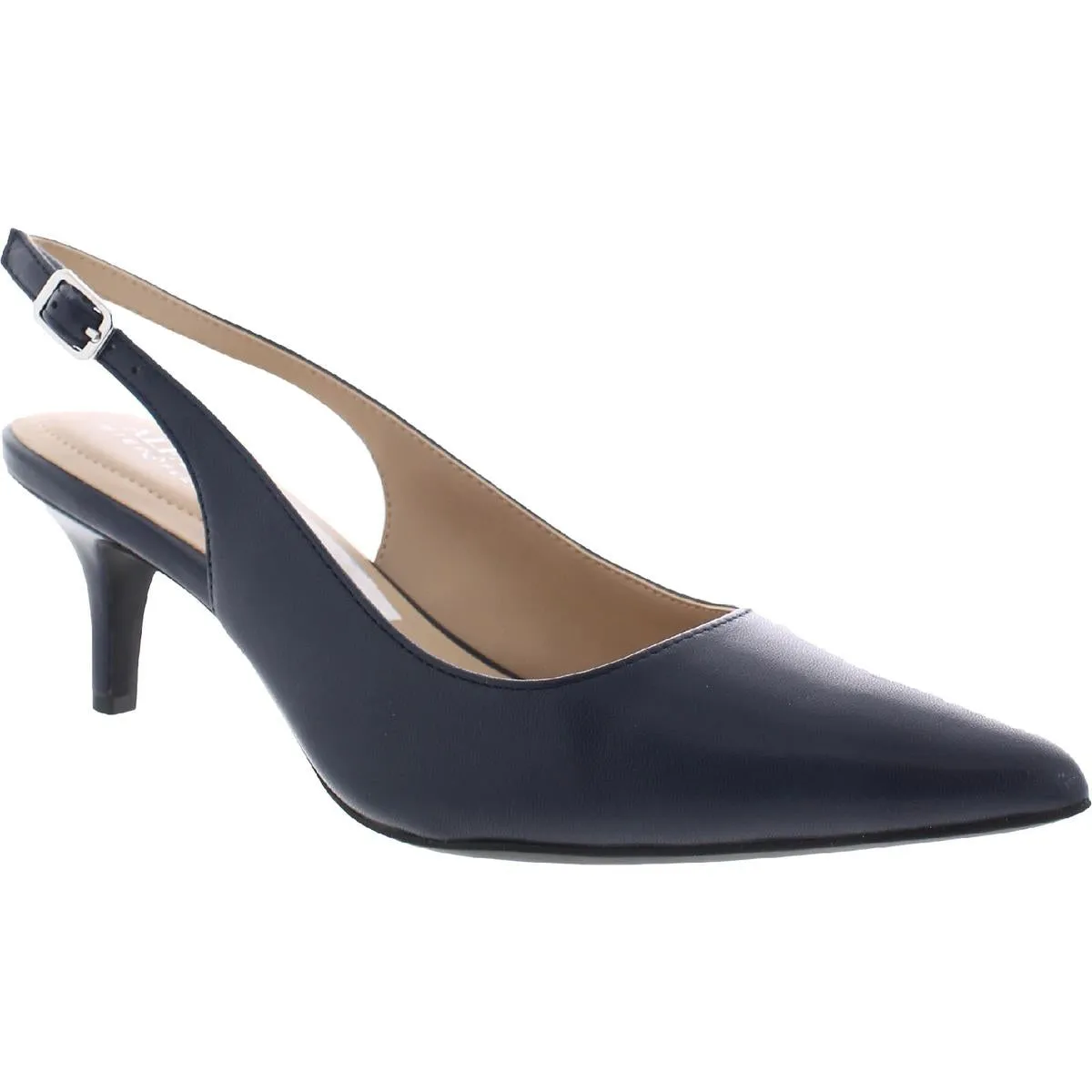 Babbsy Womens Padded Insole Pointed Toe Dress Pumps