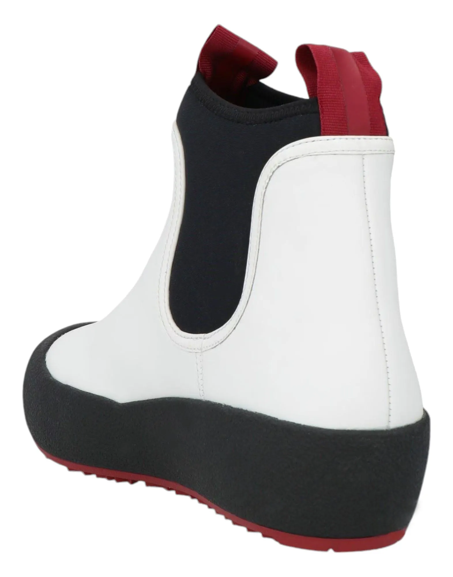 Bally Gadey 6234640 Women's White Calf Leather Ankle Boots