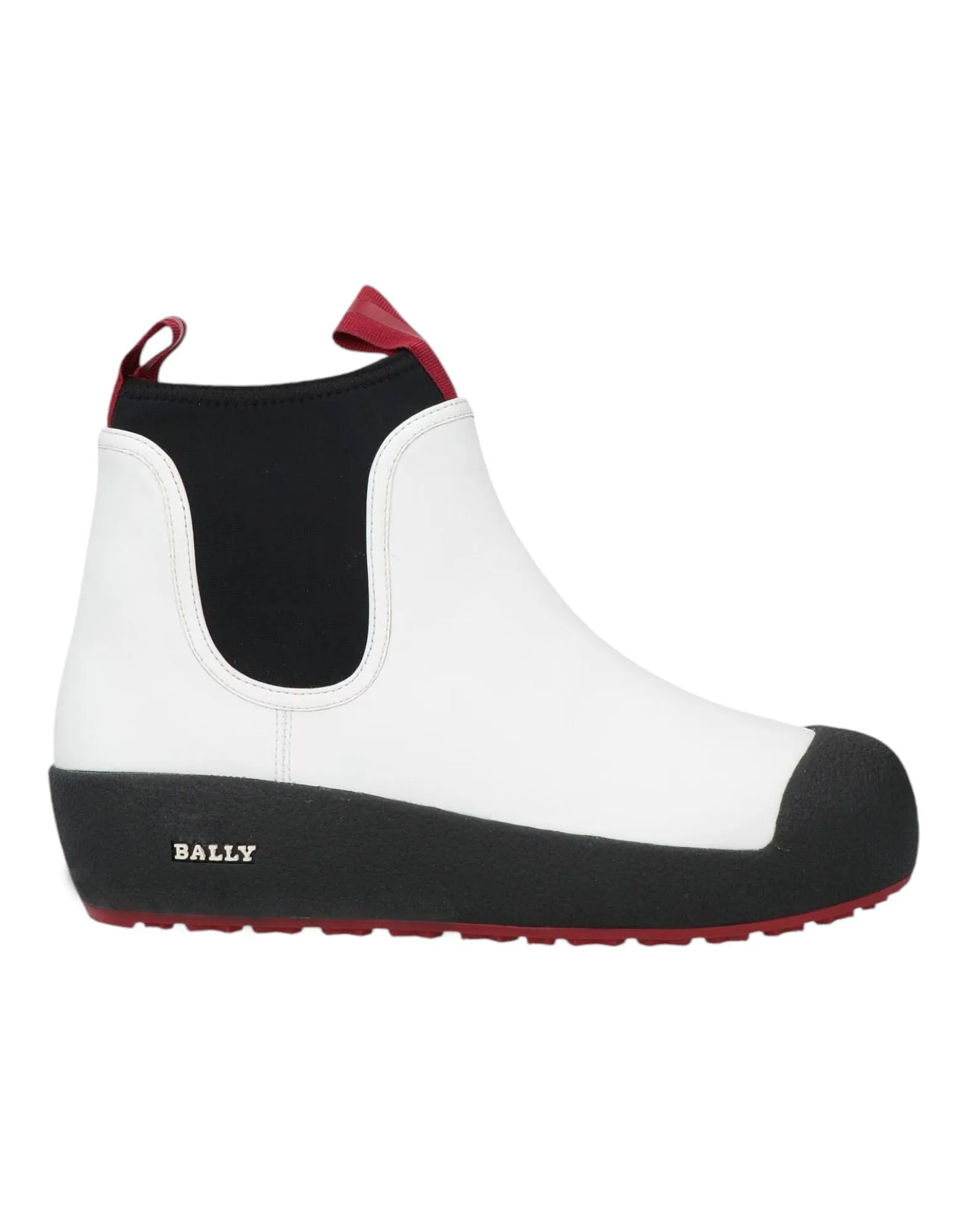 Bally Gadey 6234640 Women's White Calf Leather Ankle Boots