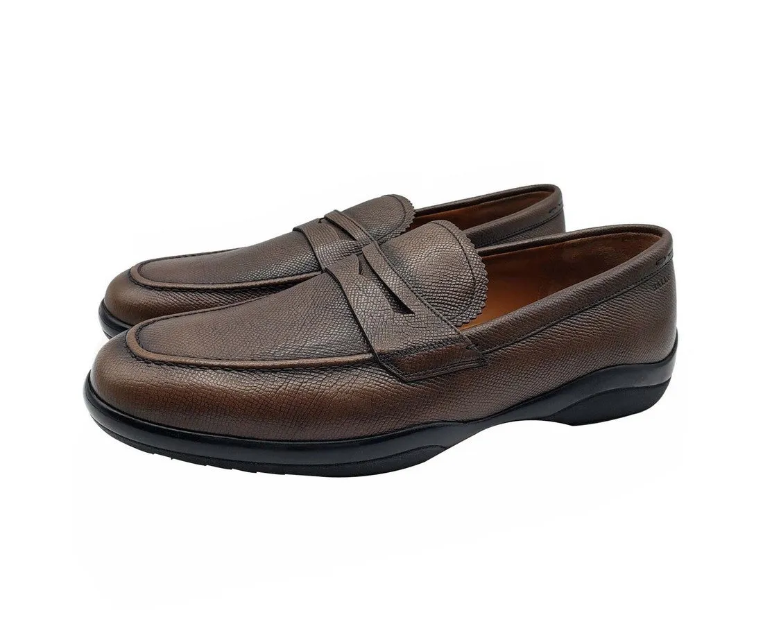 Bally Men's Micson Leather Slip On Loafer Dress Shoes
