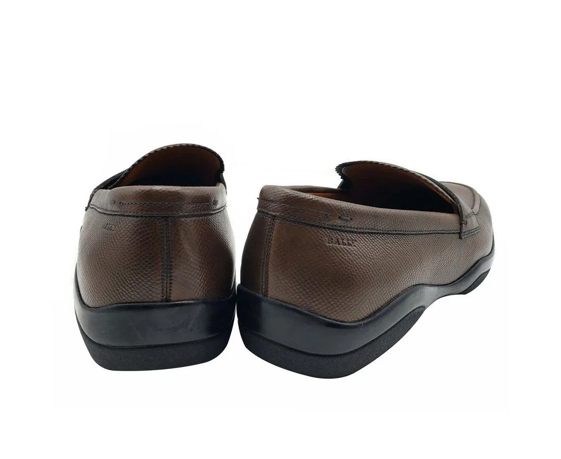 Bally Men's Micson Leather Slip On Loafer Dress Shoes