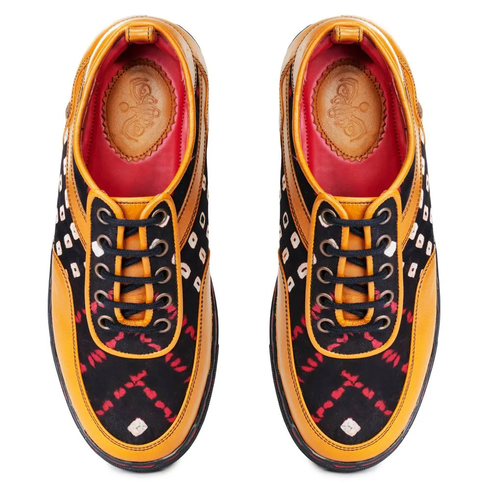 Bandhni Sneakes for Men – Mustard (discontinued)
