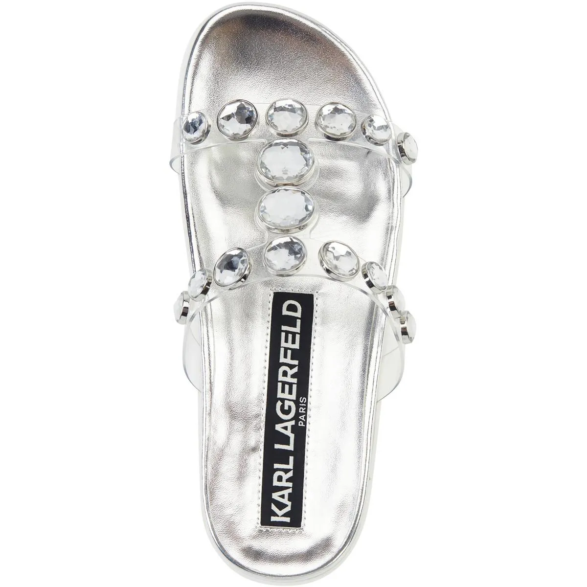 Belinda  Womens Dressy Slip On Slide Sandals