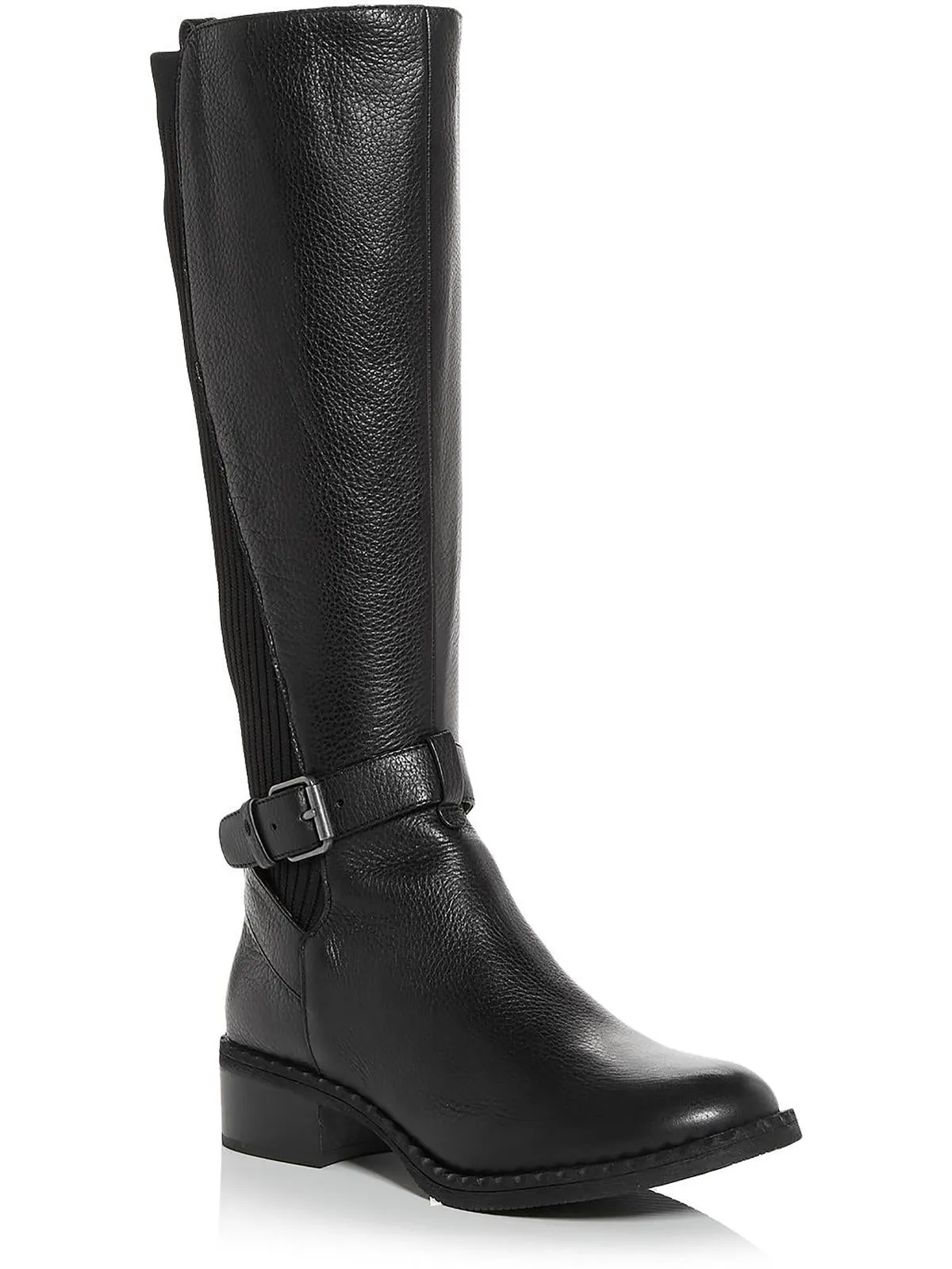 Best Chelsea Moto Womens Leather Tall Knee-High Boots