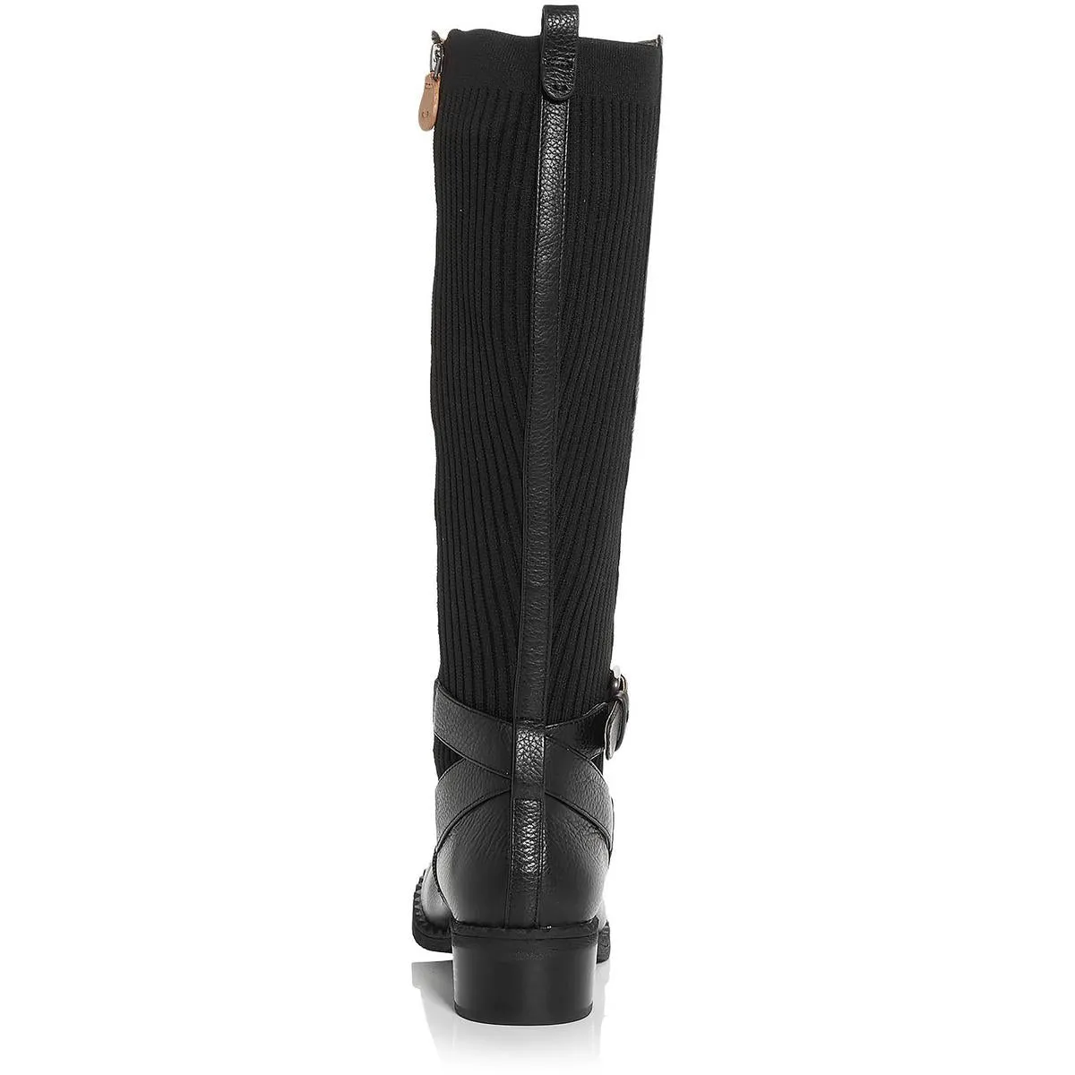 Best Chelsea Moto Womens Leather Tall Knee-High Boots