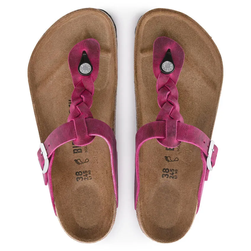 BIRKENSTOCK GIZEH BRAID - FESTIVAL FUCHSIA