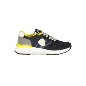 Blauer Polyester Men Men's Sneaker