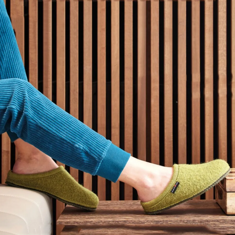 Boiled Wool Slippers - Alaska - Light Grey AW23 (Adults 45-48)