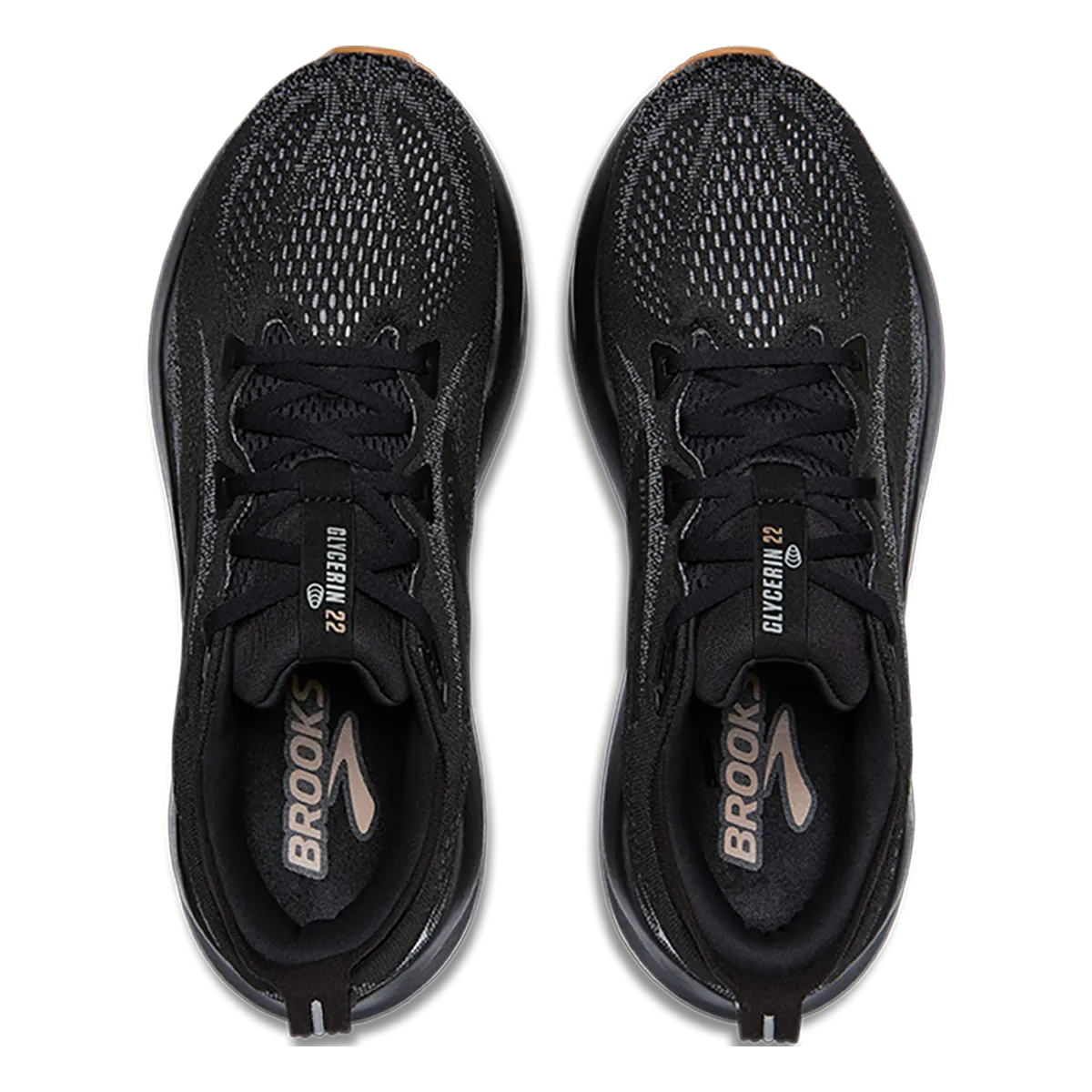 Brooks Glycerin 22 Black - Primer Gray - Biscuit
