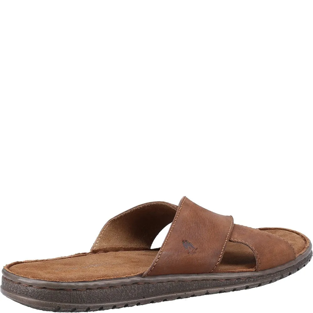 Brown Nile Crossover Sandals