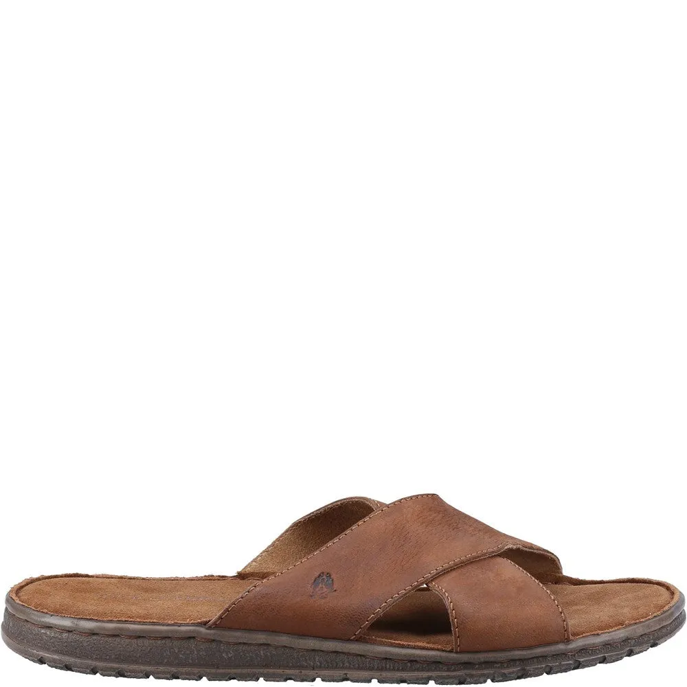 Brown Nile Crossover Sandals