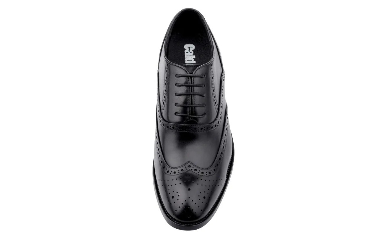 CALDEN - K9G018 - 3 Inches Taller (Black) - Leather Bottom