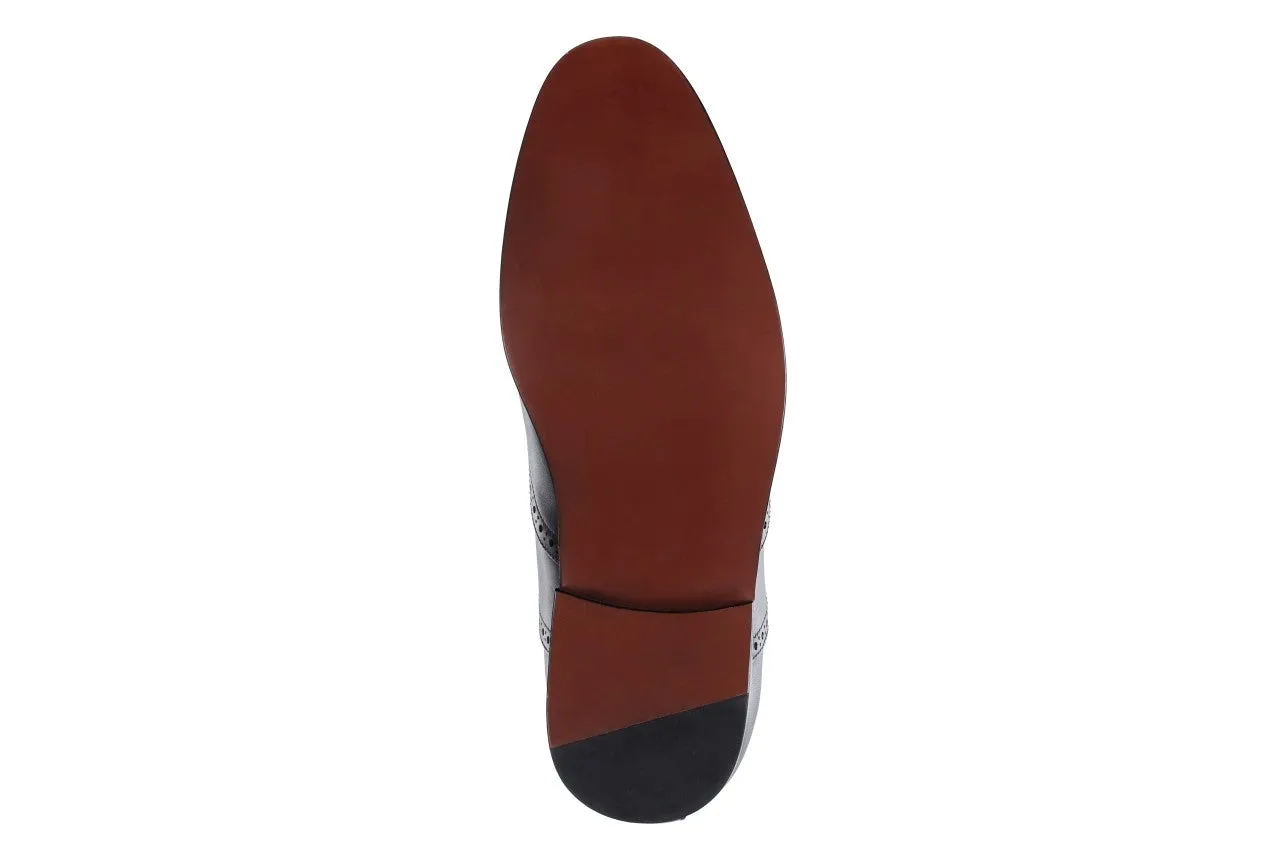 CALDEN - K9G018 - 3 Inches Taller (Black) - Leather Bottom