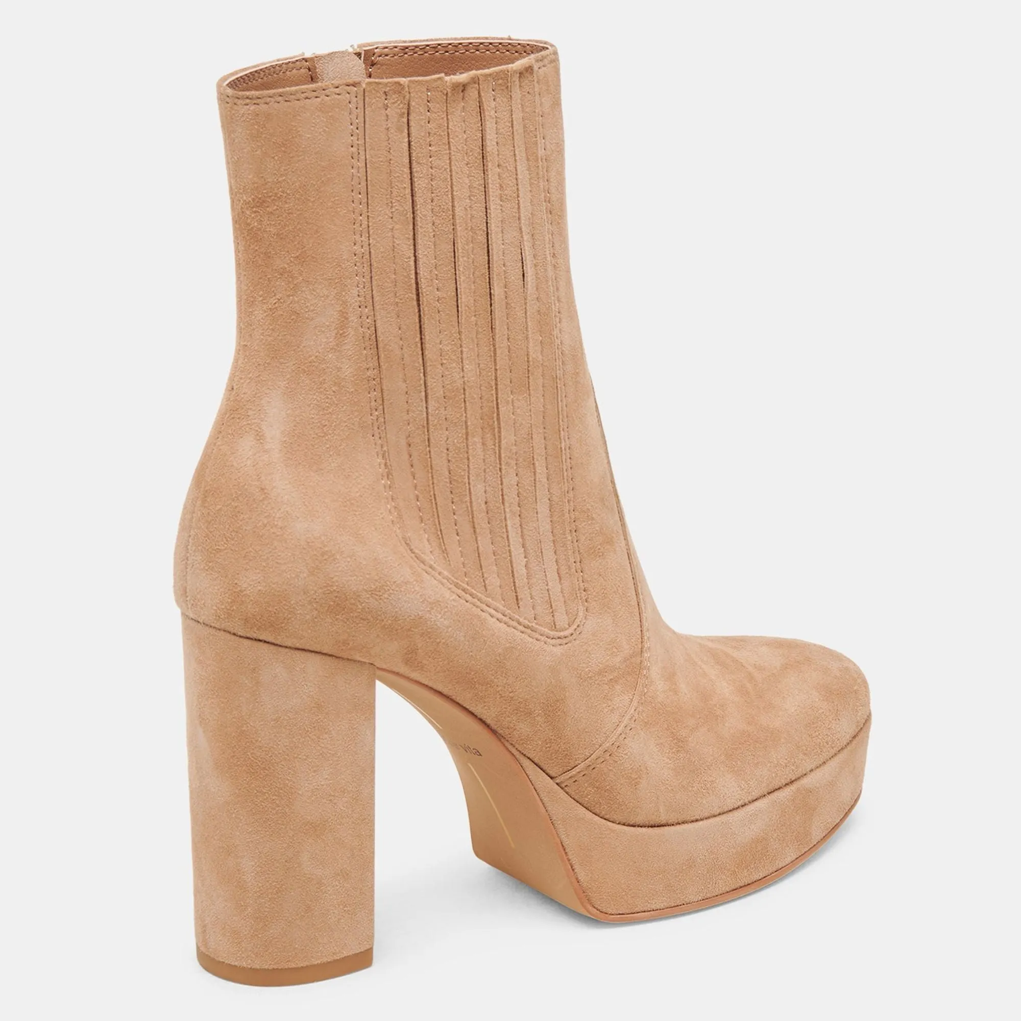 Cinny Boots Camel Suede