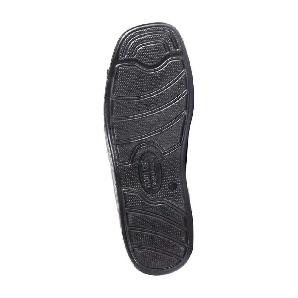 Coolers Casual Black Slippers For Men 2050-06 By Liberty
