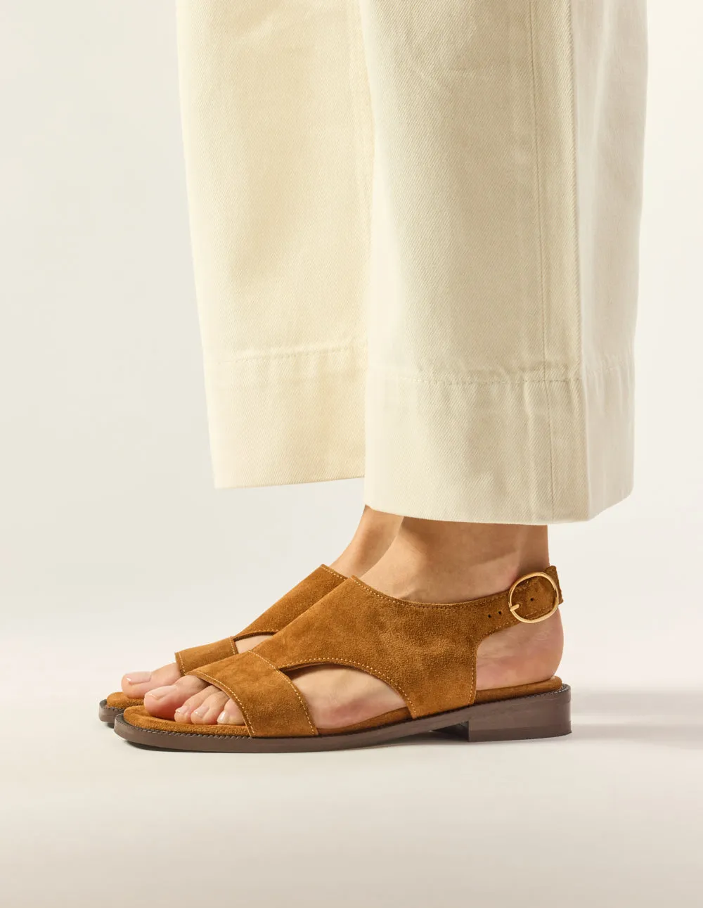Corte Sandals - Amber Suede