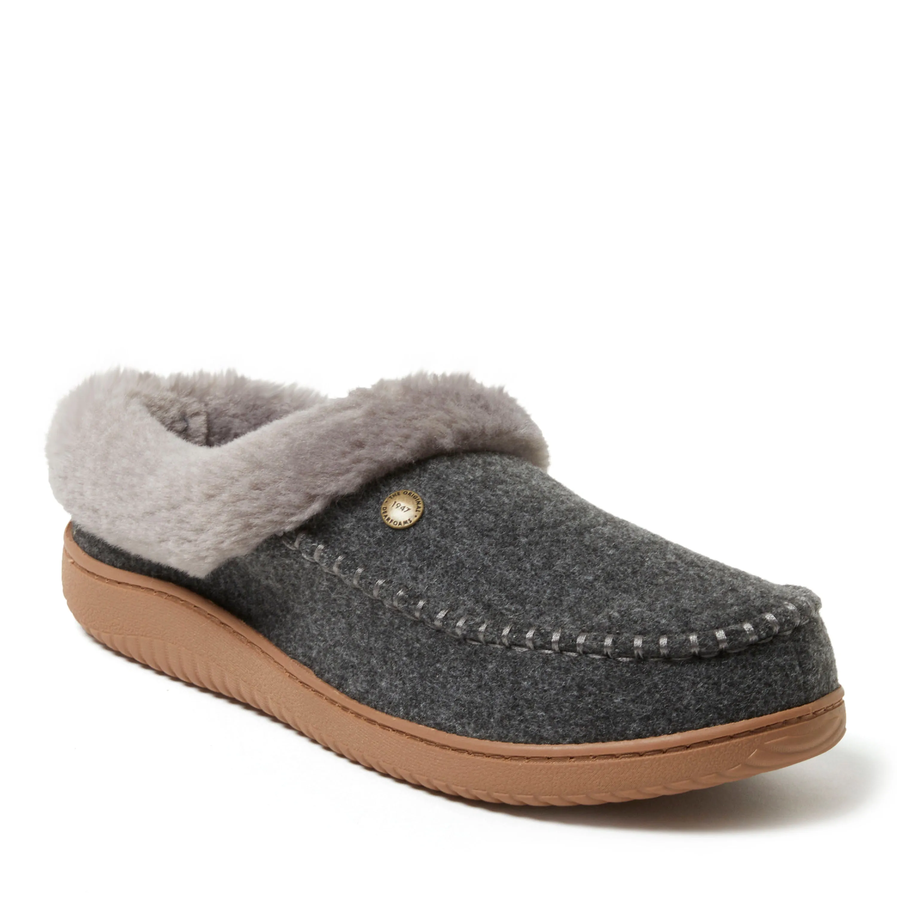 Dearfoams Men's Baro Clog Slipper