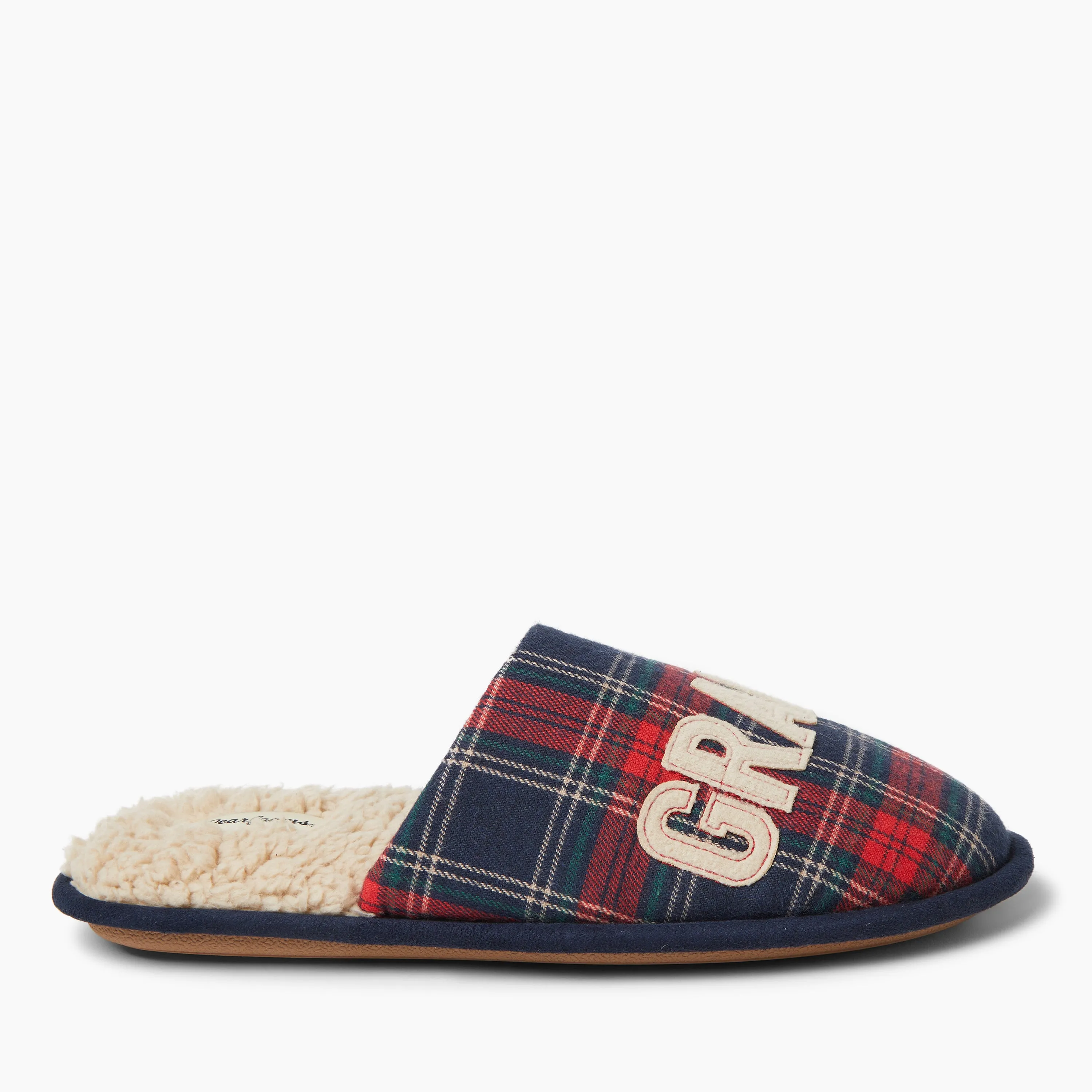 Dearfoams Men's Carson Grand Bear Scuff Slipper