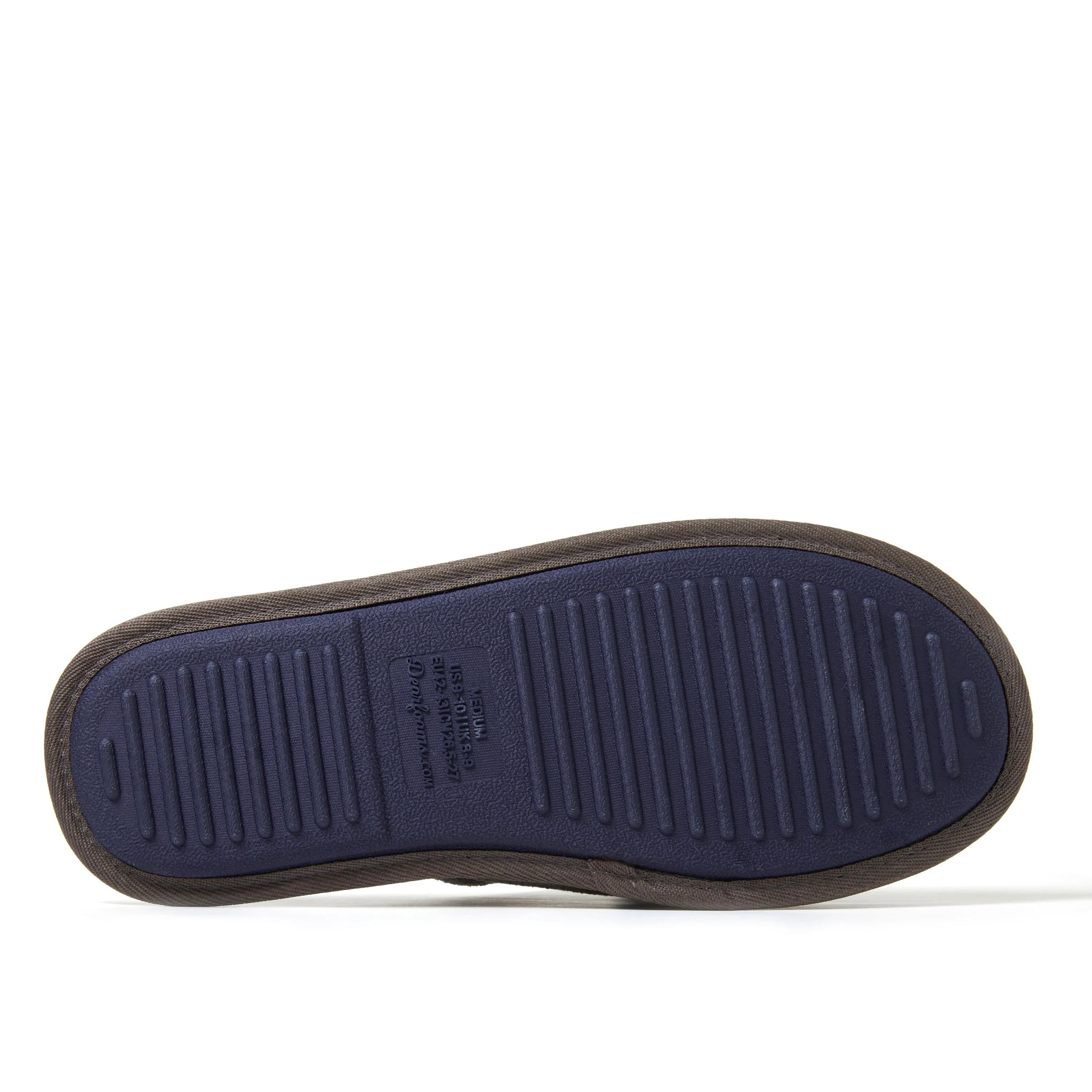 Dearfoams Men's Father's Day Embroidered Scuff House Slipper