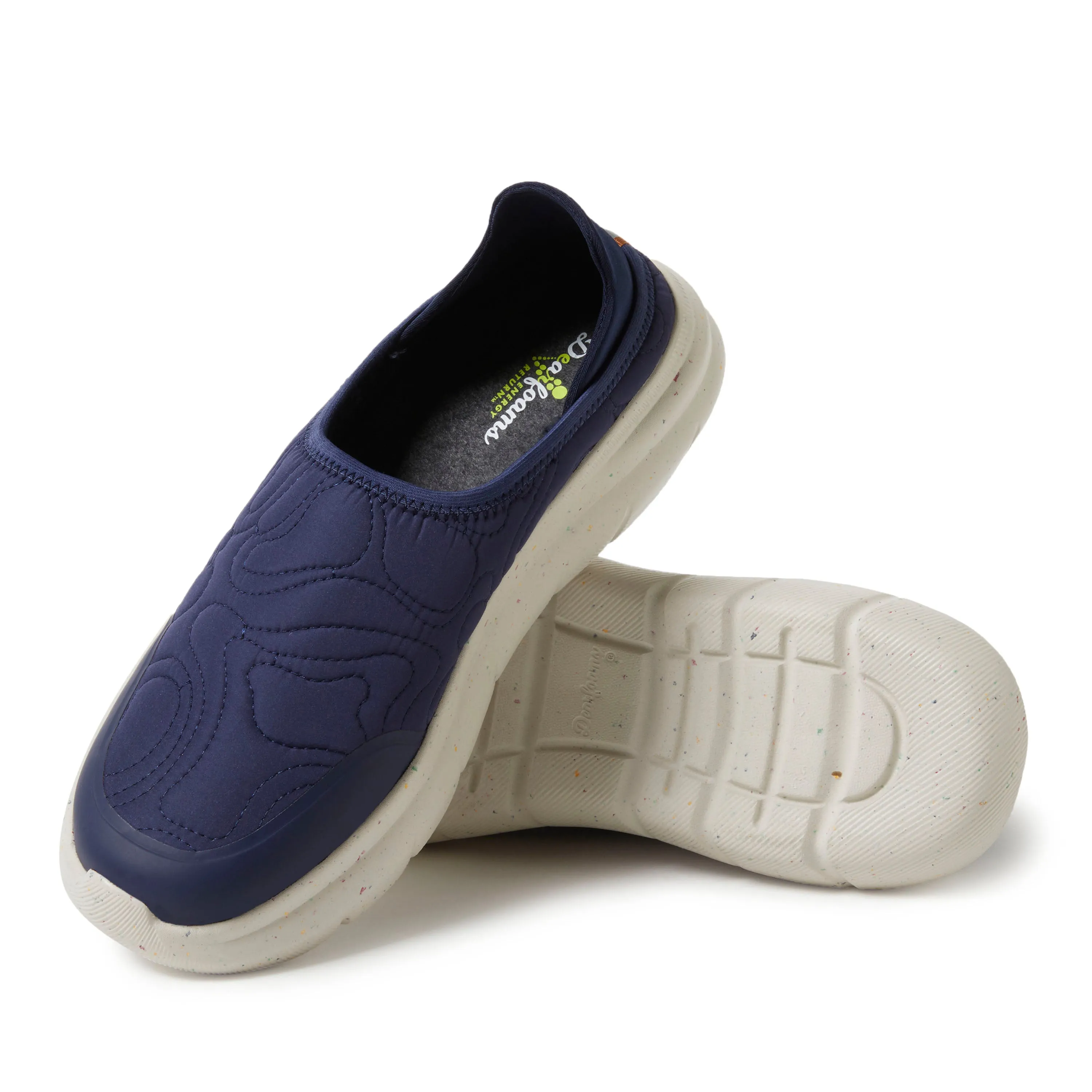 Dearfoams Men's Knox Clog With Collapsible Heel