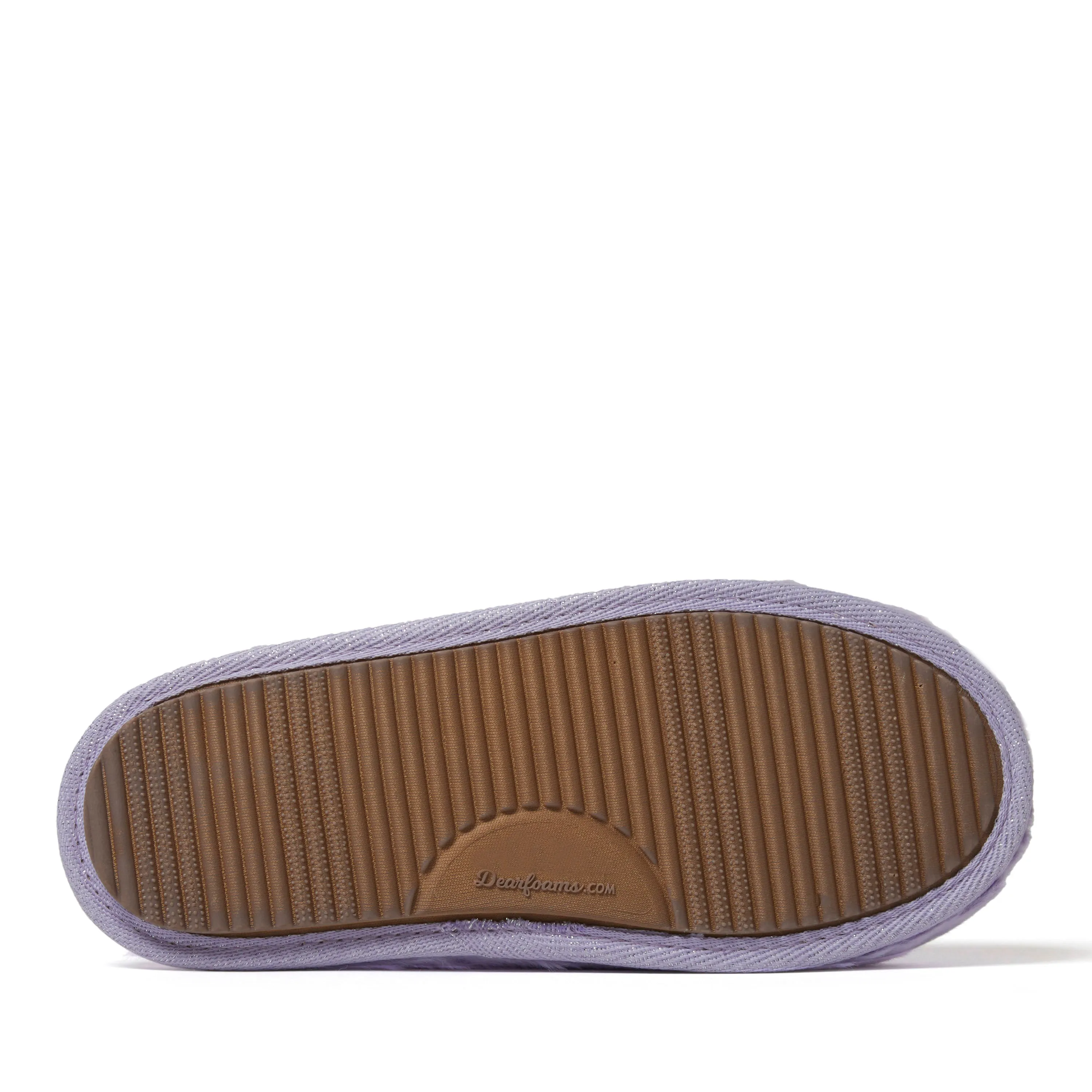 Dearfoams Women's Bailey Holiday Faux Fur Scuff