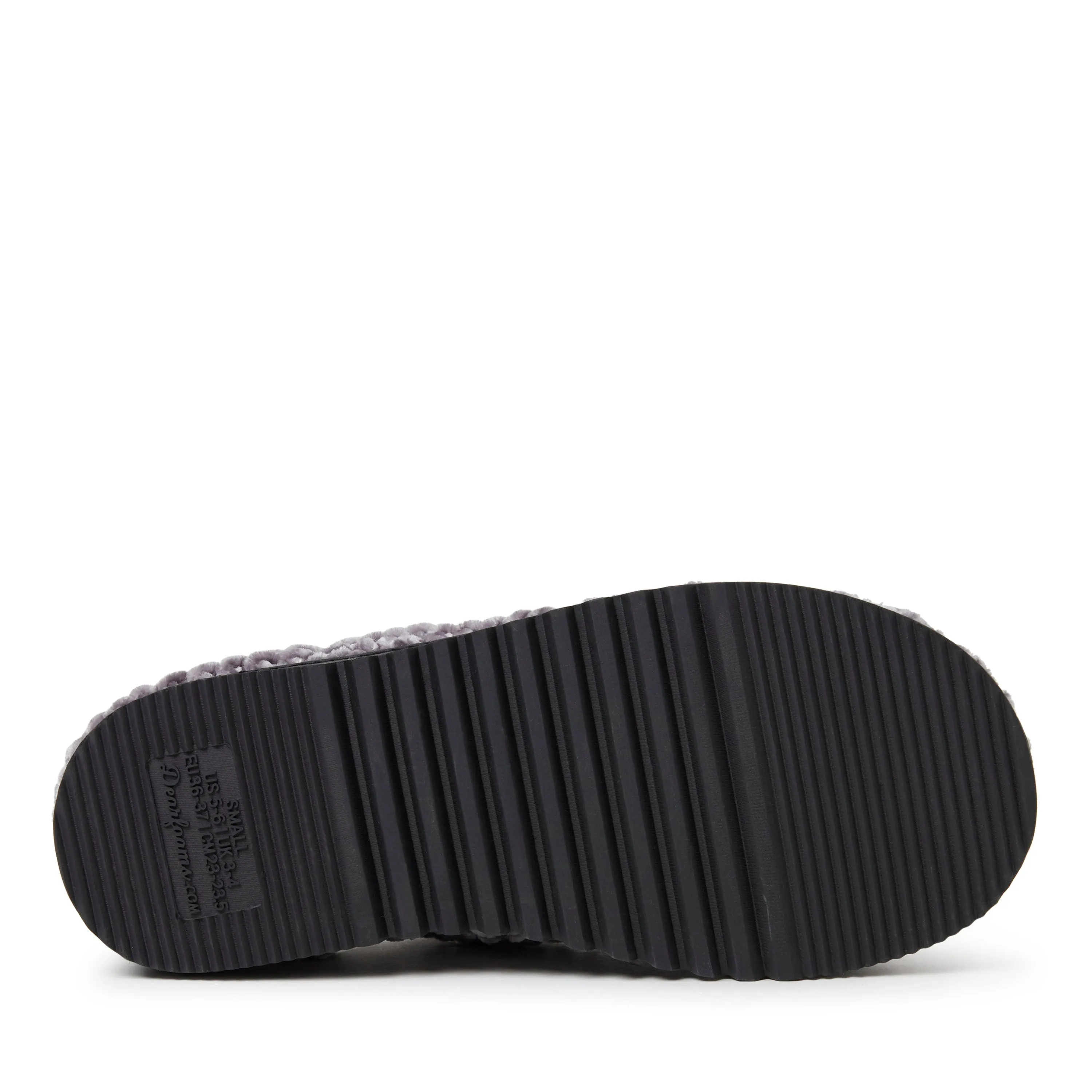 Dearfoams Women's Chenille High Vamp Clog