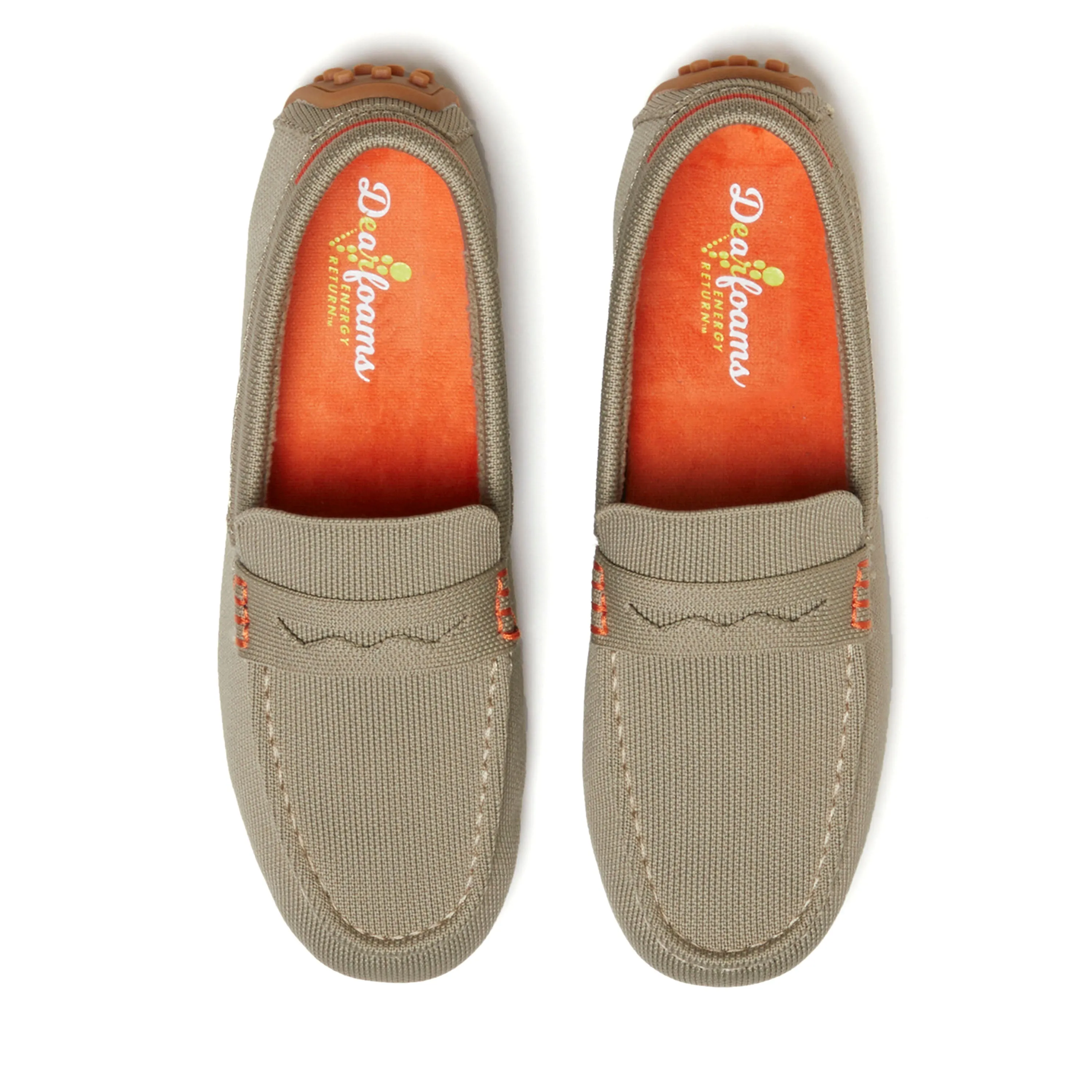 Dearfoams Women's Hazel Sport Knit Driving Loafer