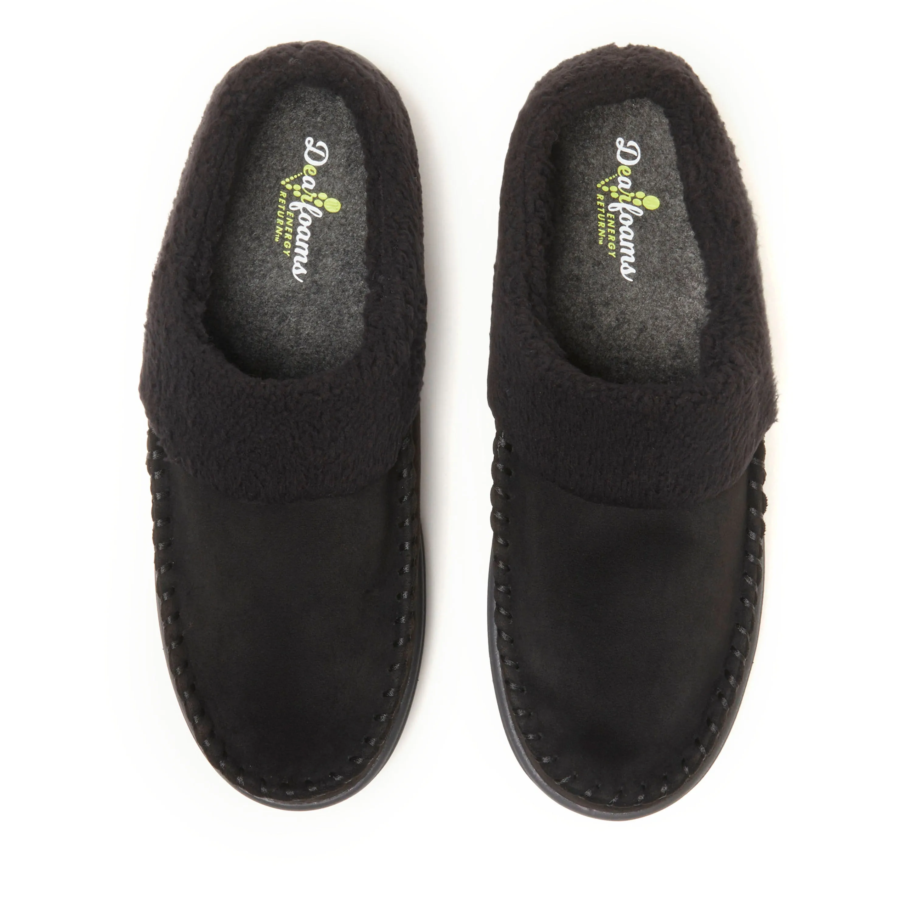 Dearfoams Women's Maple Water-Resistant Energy Return Moc Toe Clog