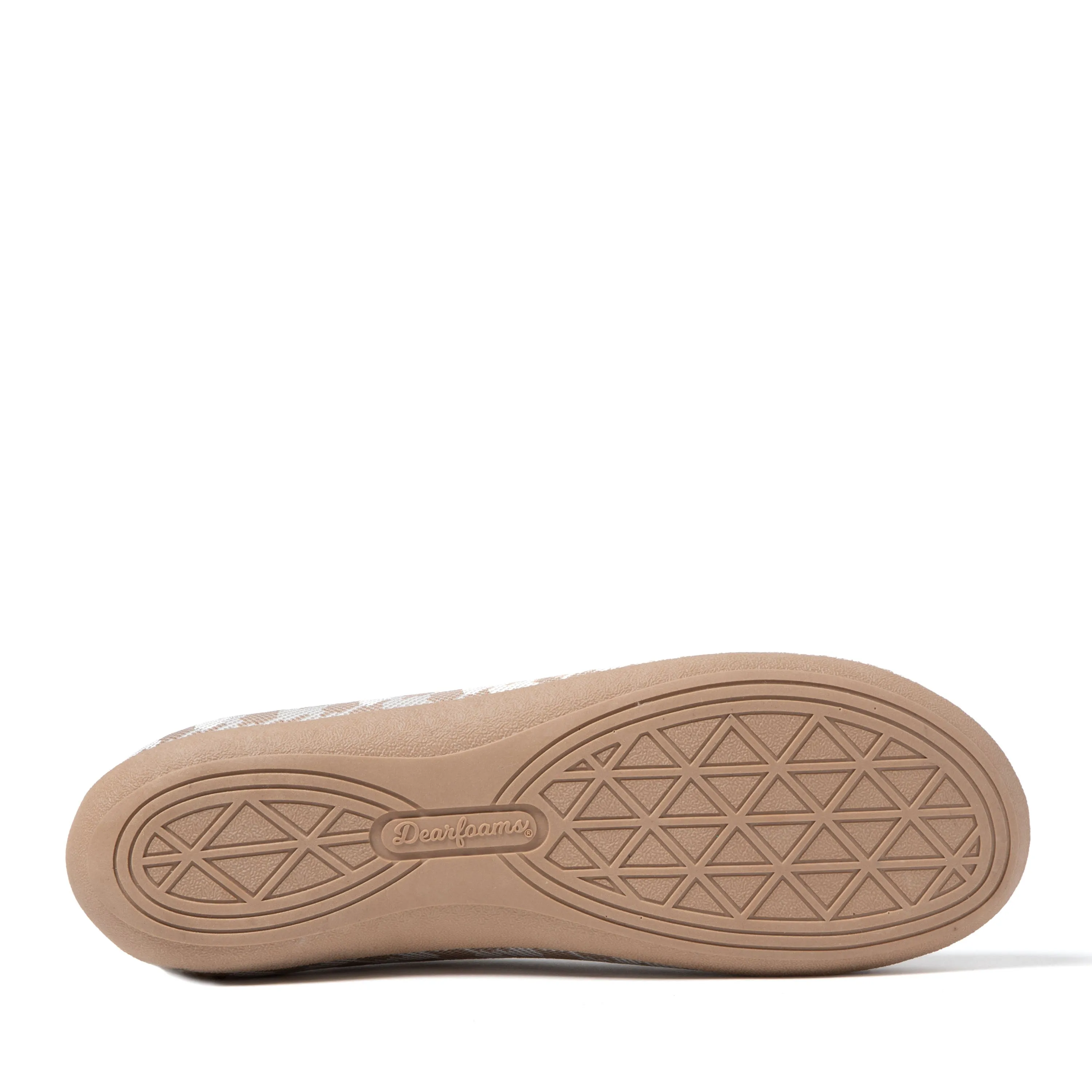 Dearfoams Women's Misty Ballet Flat Indoor/Outdoor Slip Ons