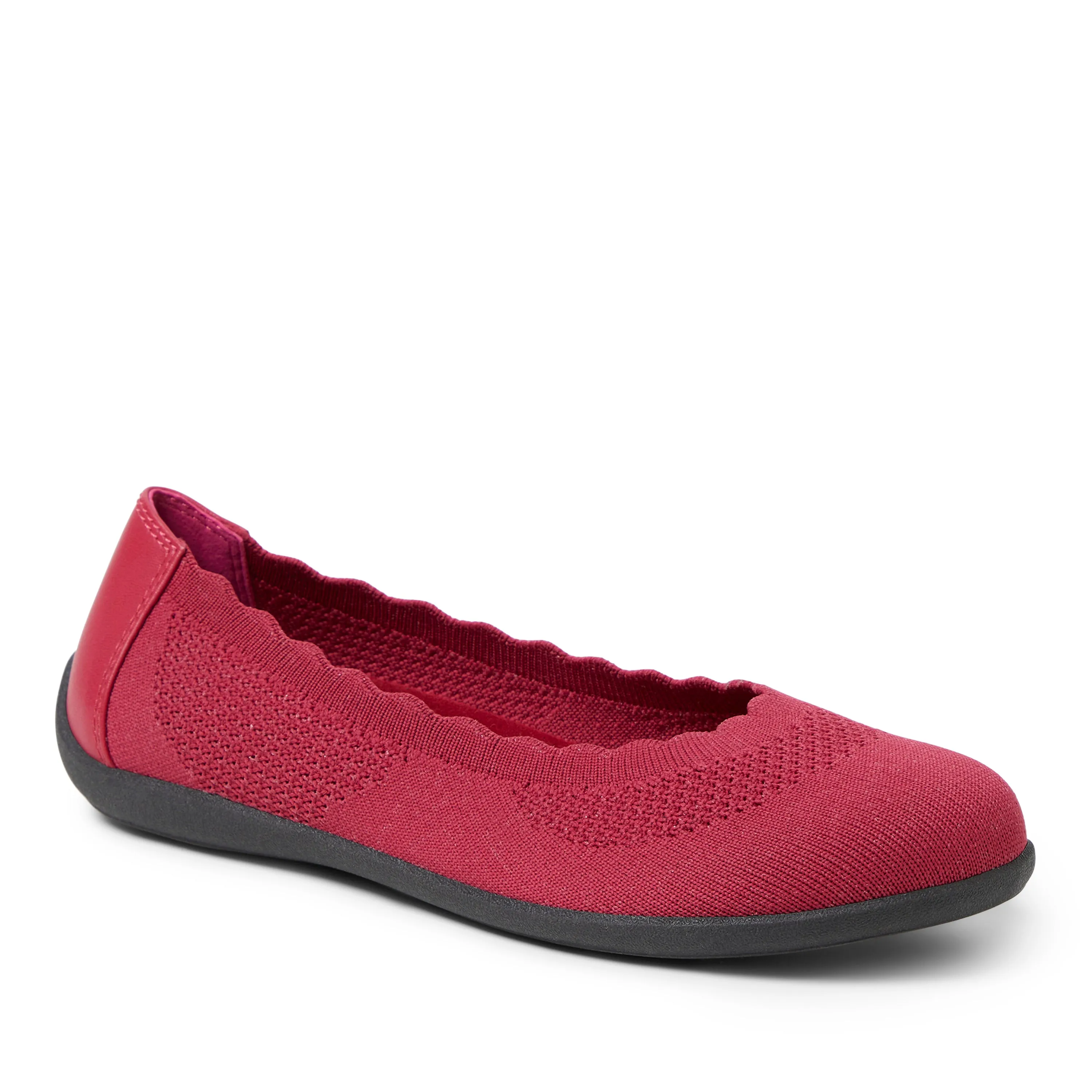 Dearfoams Women's Misty Ballet Flat Indoor/Outdoor Slip Ons