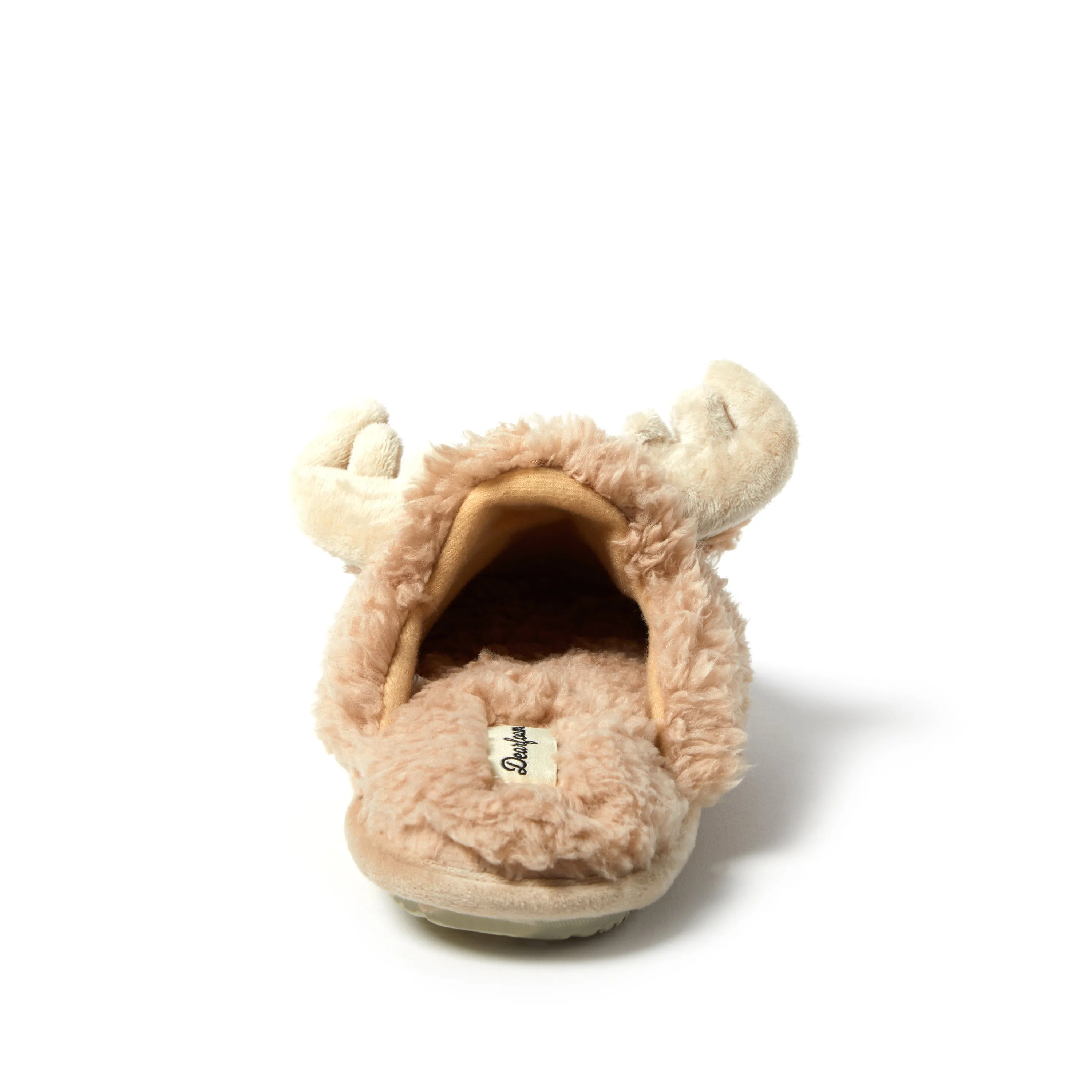 Dearfoams Womens Shay Scuff with Applique