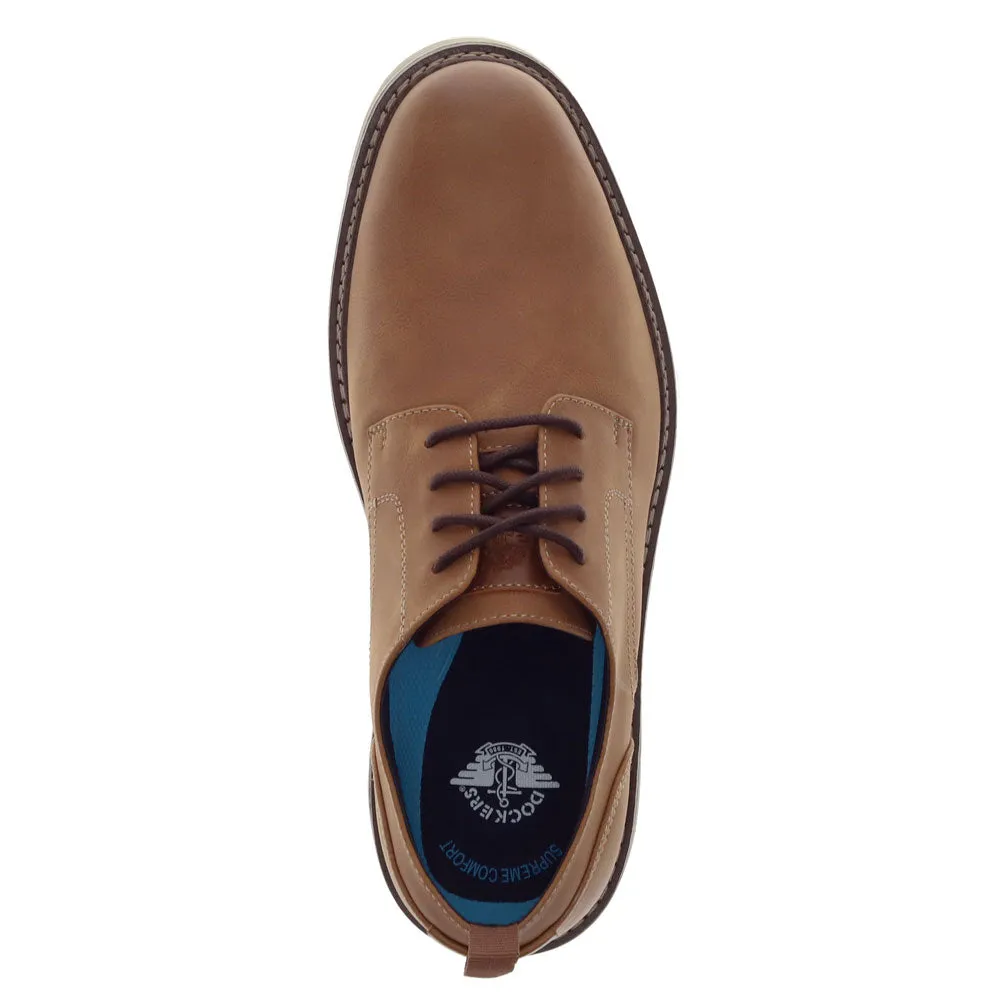 Dockers Mens Easedale Dress Casual Lace Up Oxford Shoe