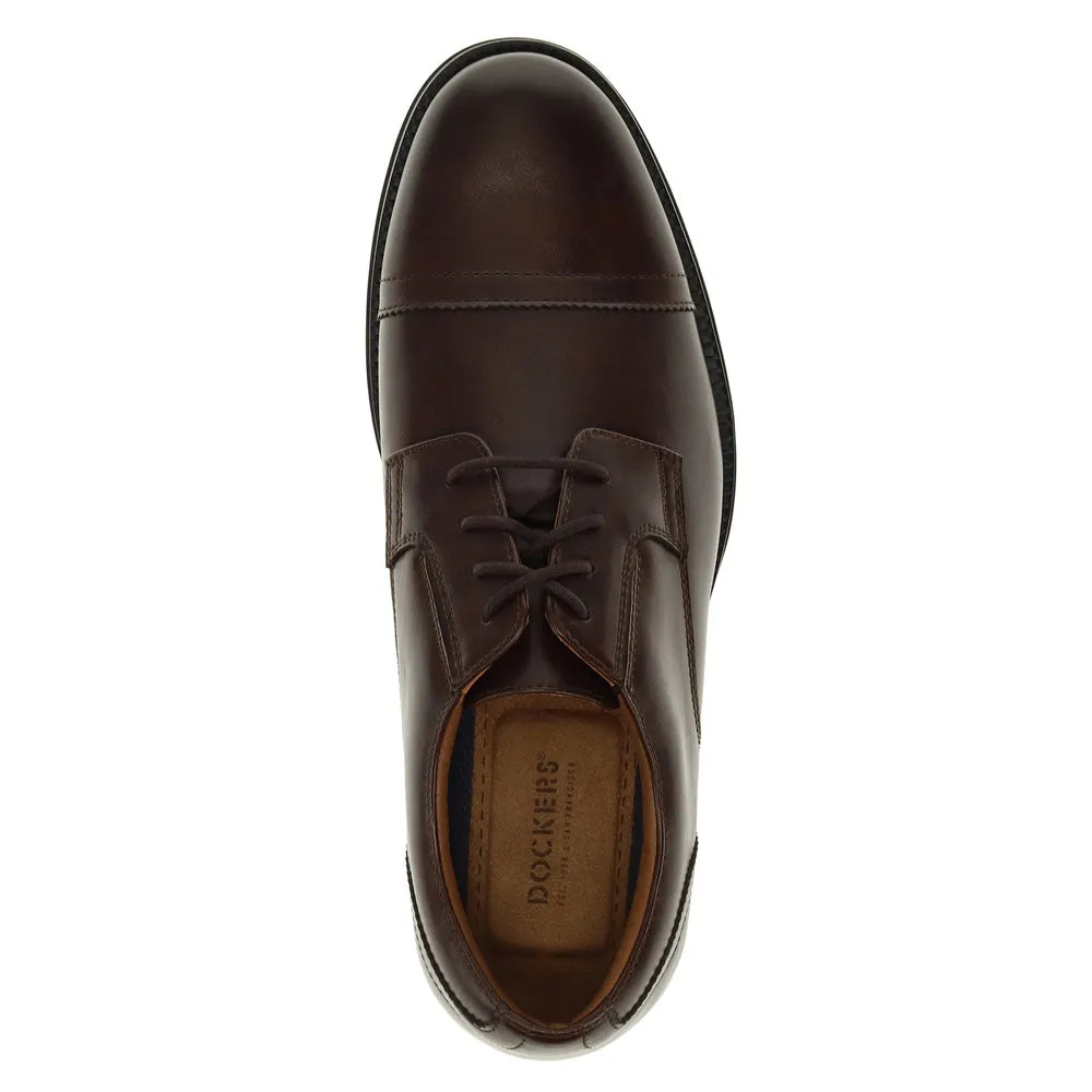 Dockers Mens Garfield Dress Cap Toe Oxford Shoe - Wide Widths Available