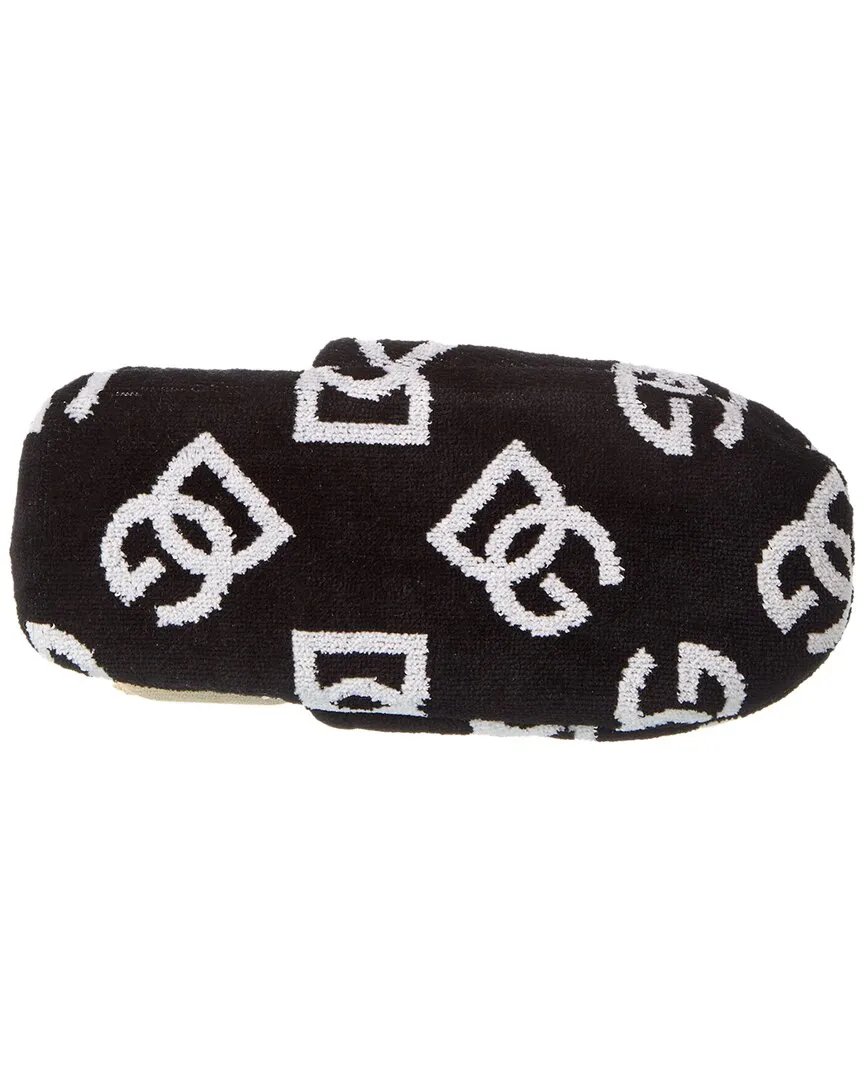 Dolce & Gabbana Jacquard Terry Slippers
